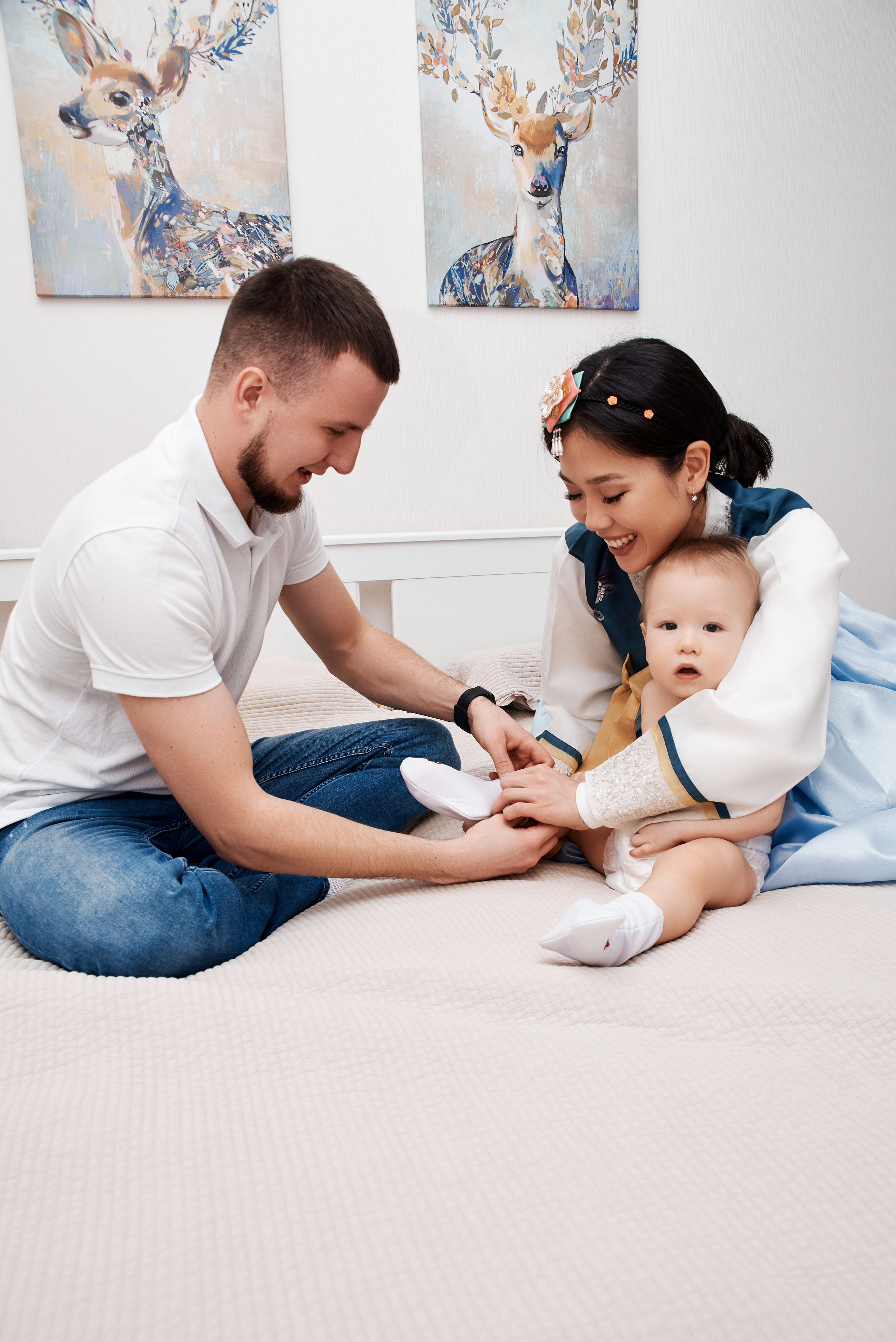 Домашняя съемка первого юбилея. Анна Гончарова свадебный и репортажный фотограф в Москве