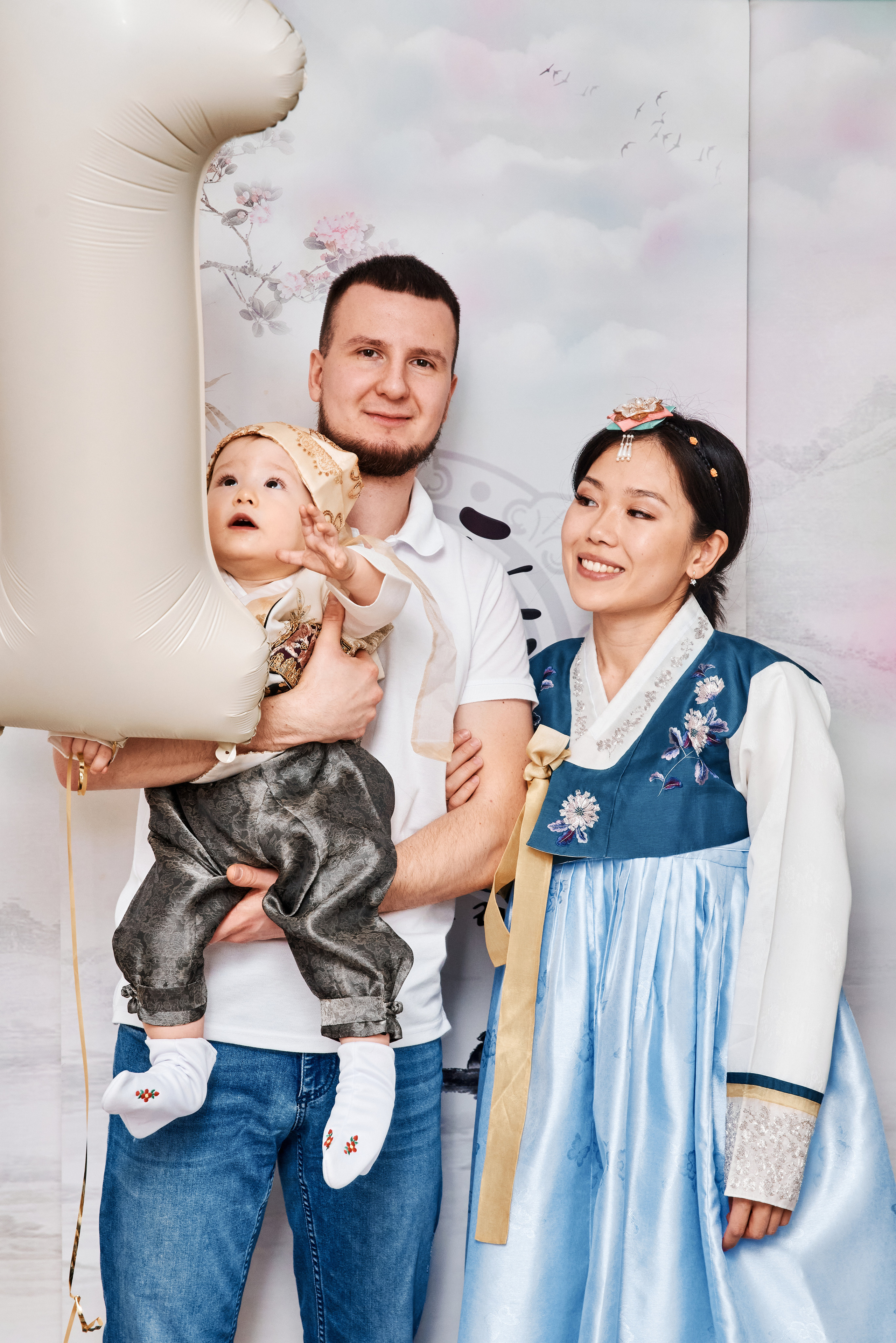 Домашняя съемка первого юбилея. Анна Гончарова свадебный и репортажный фотограф в Москве