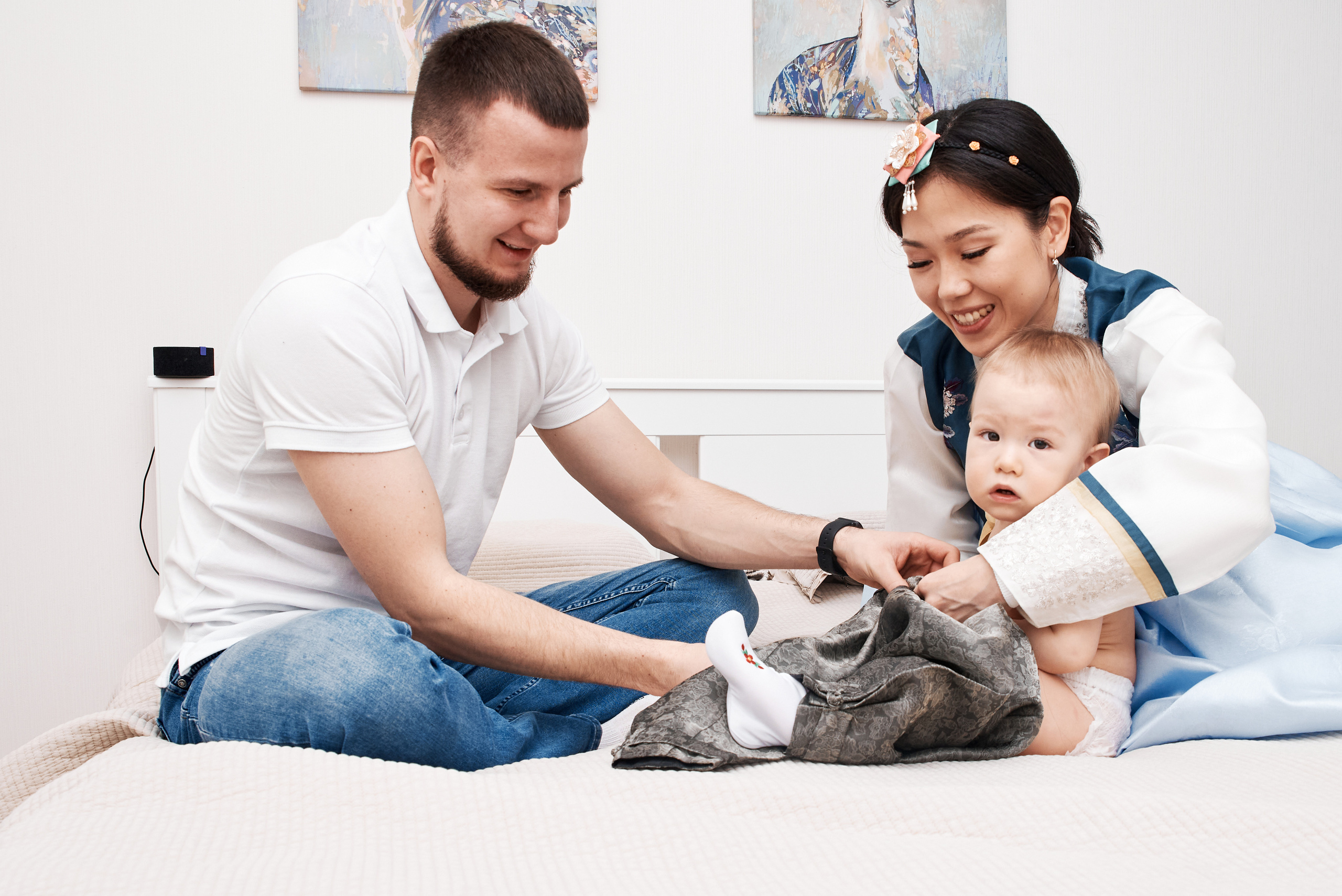 Домашняя съемка первого юбилея. Анна Гончарова свадебный и репортажный фотограф в Москве