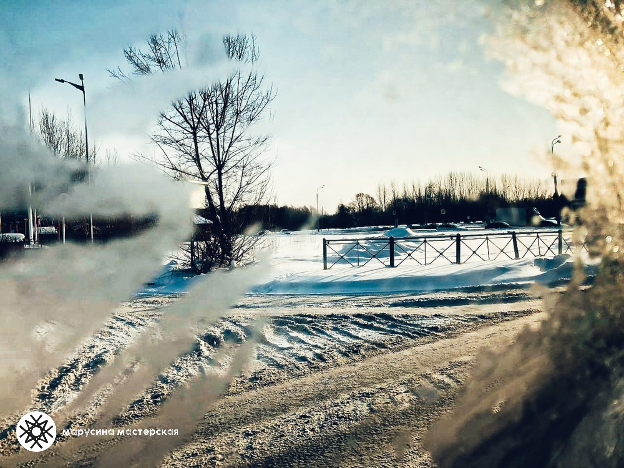 Творческая фотография, снятая в рамках зимней творческой практики, автор — Елена Патрина