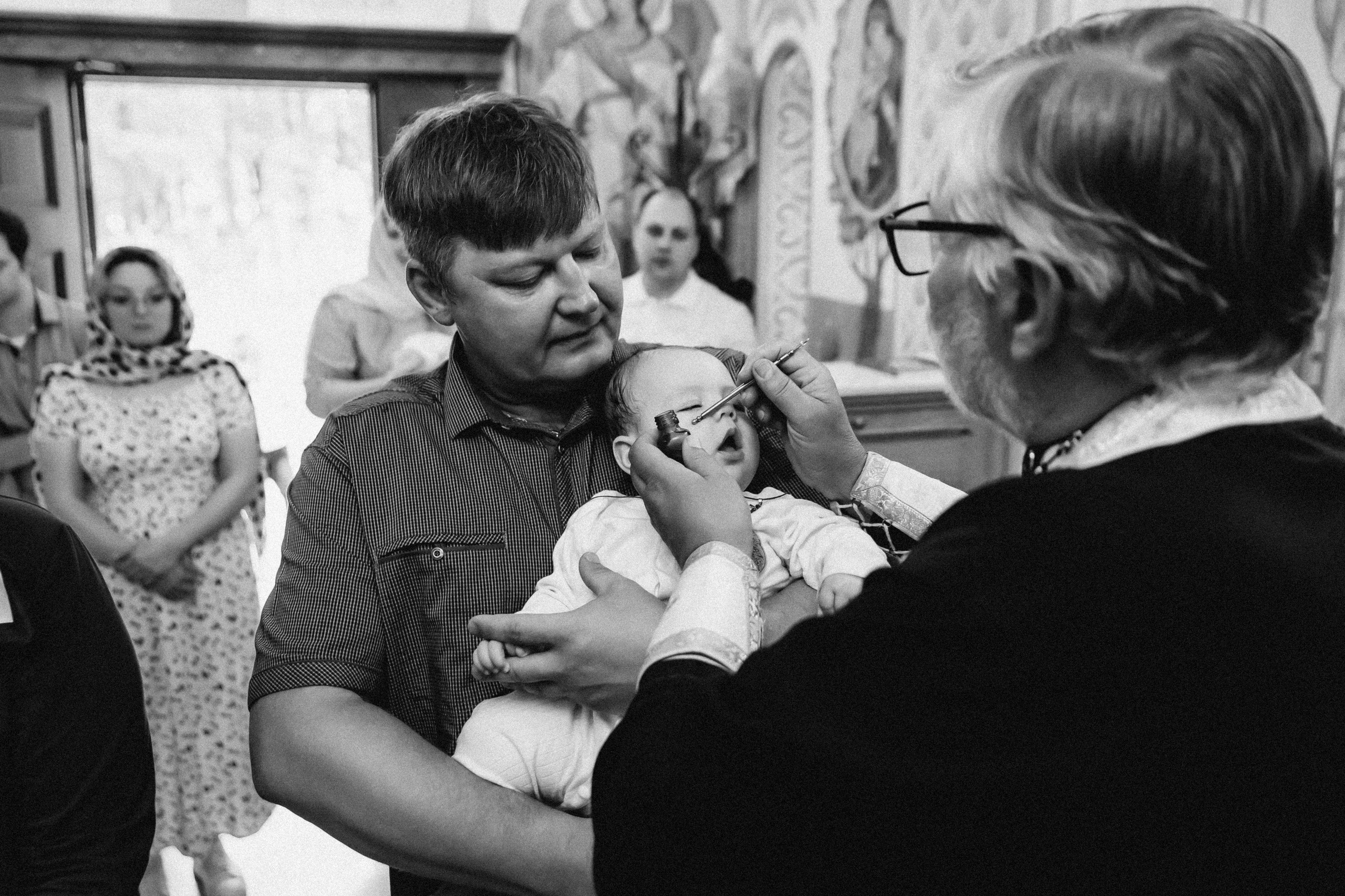Крещение Максима. Семейный фотограф Минск Усова Ольга