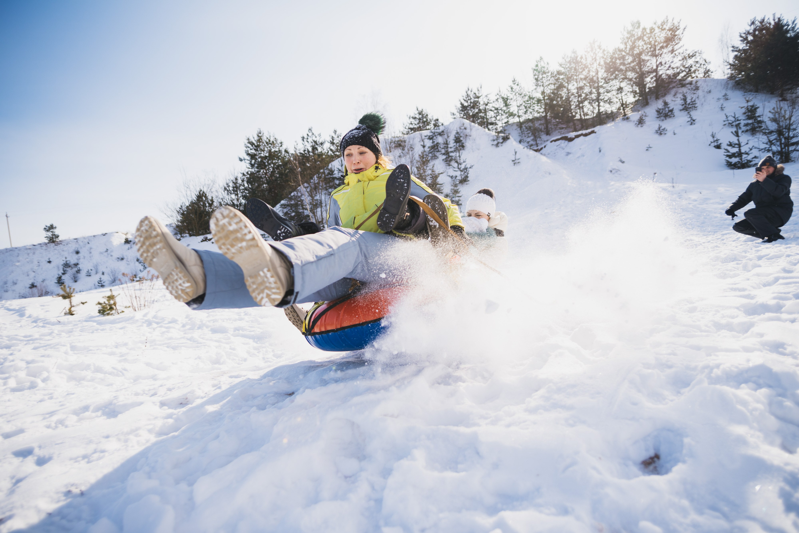 Зимняя фотосессия на улице. Свадебный и семейный фотограф в Минске Филиппович Александр