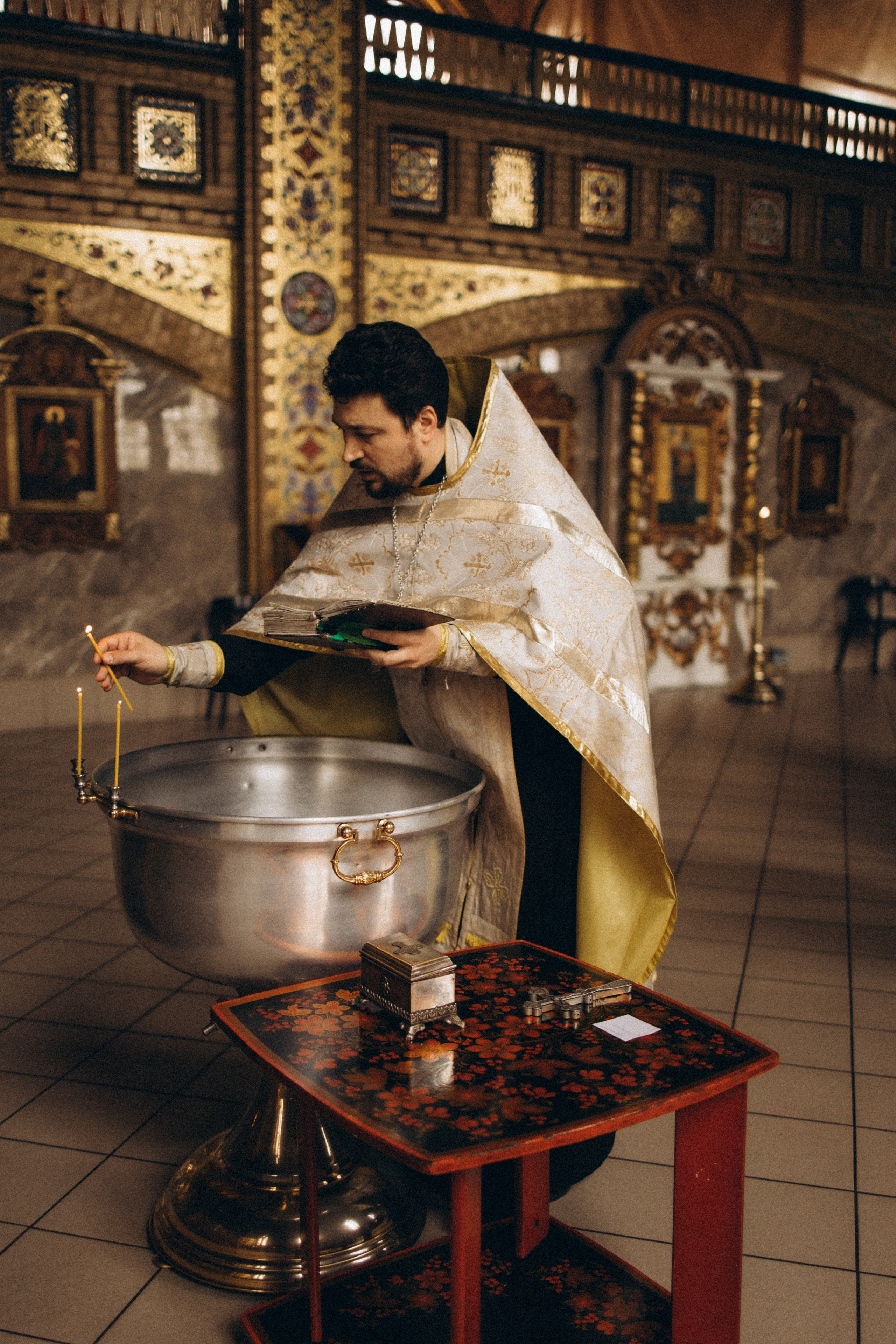Таинство крещение. Семейный фотограф в Калининграде Юлия Нигаматулина