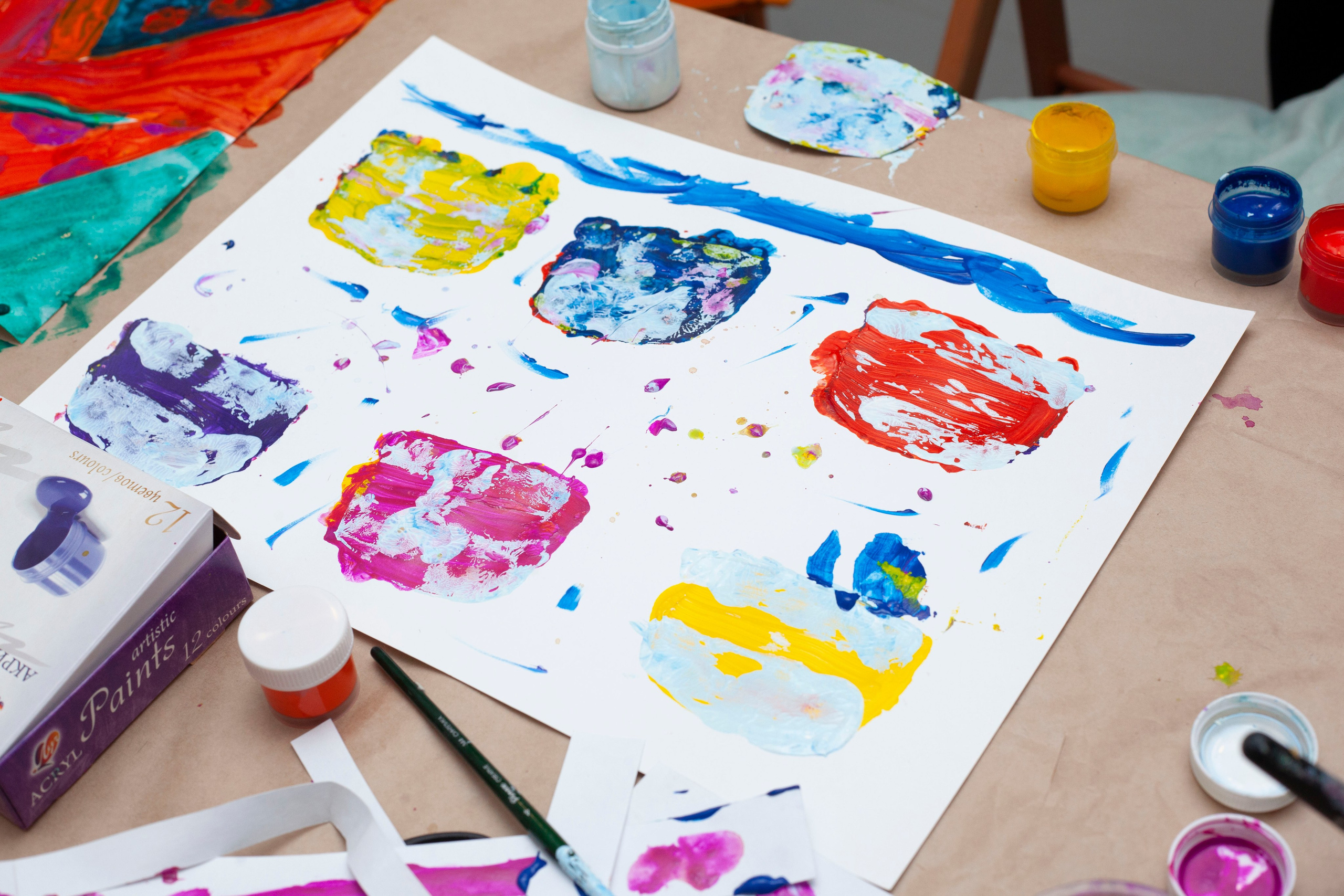 Детский мастер-класс в ММОМА. Stanislav Baryshev — People. Emotions. Atmosphere