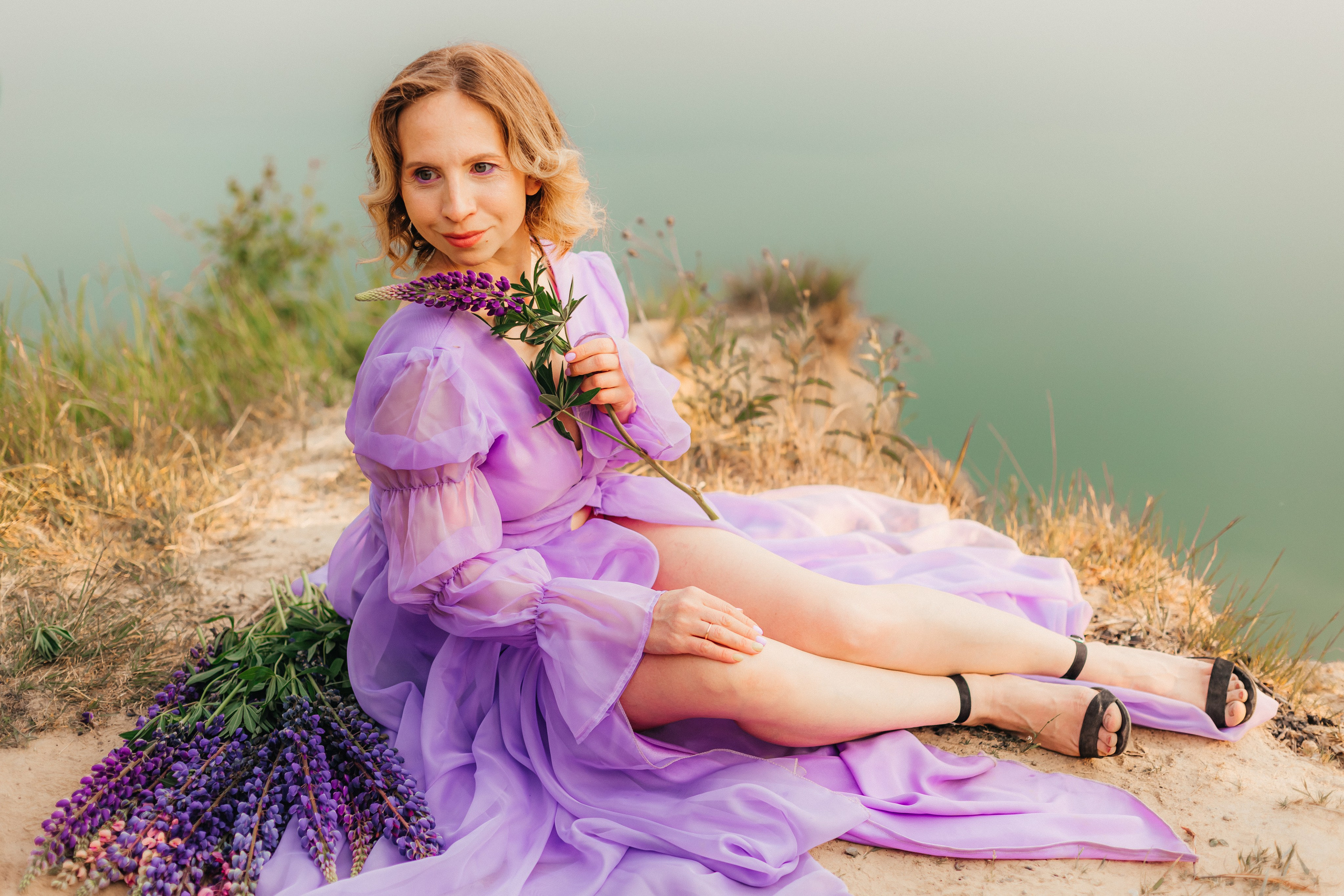 Люпины. Семейный фотограф Любовь Саркеева