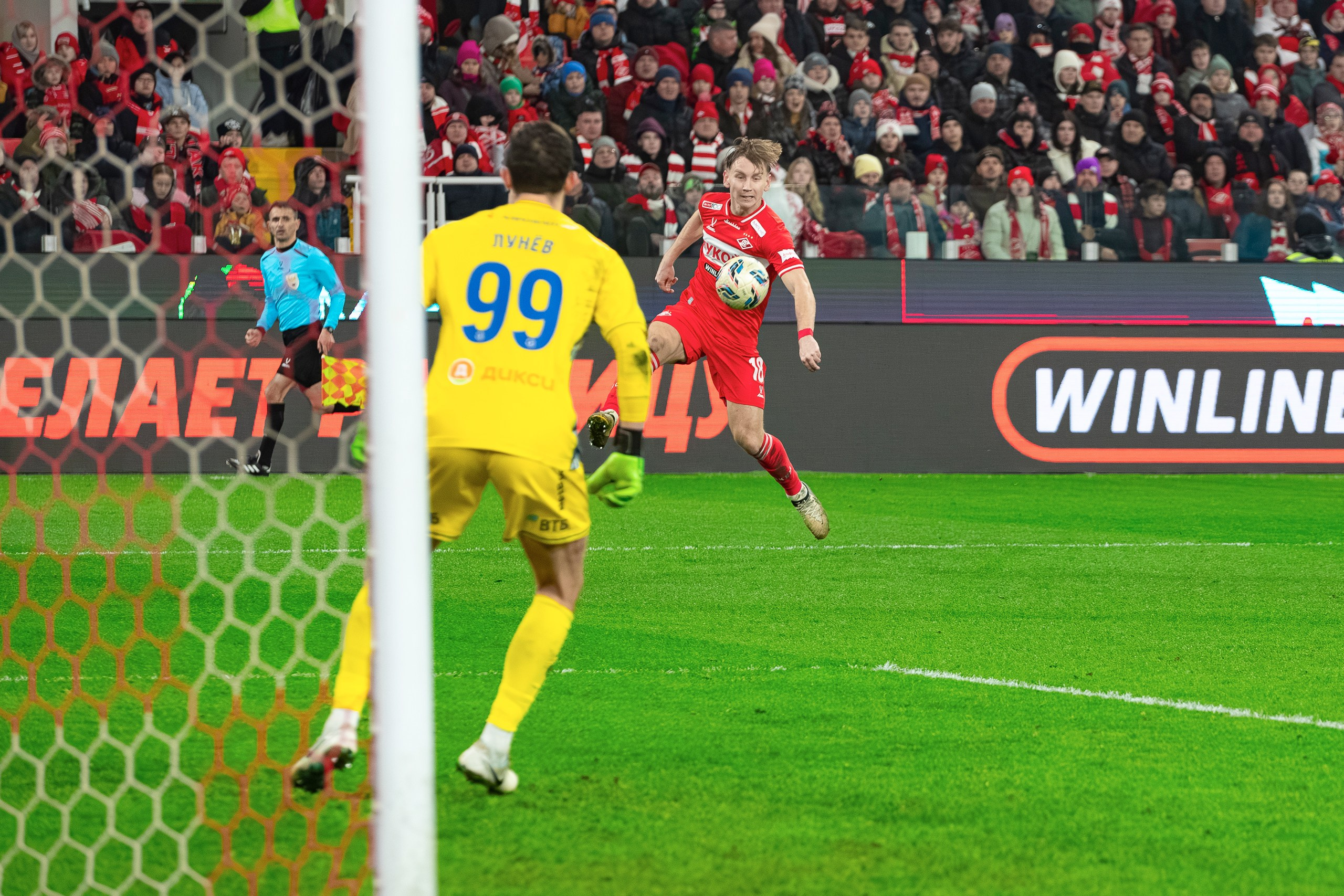 Спартак — Динамо — Чемпионат РПЛ. Спортивная фотосъемка в Москве и Московской области — Спорт в Москве