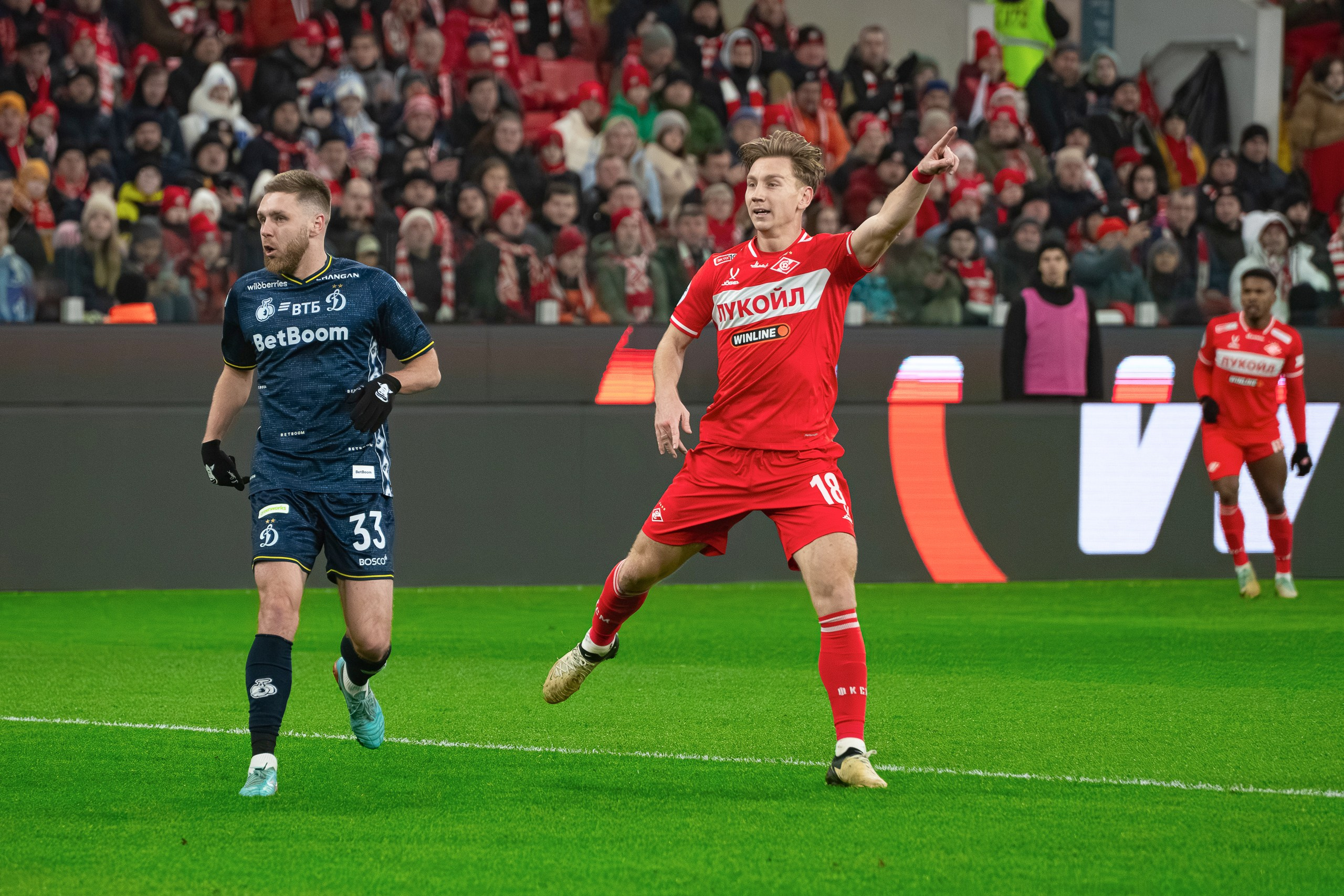 Спартак — Динамо — Чемпионат РПЛ. Спортивная фотосъемка в Москве и Московской области — Спорт в Москве