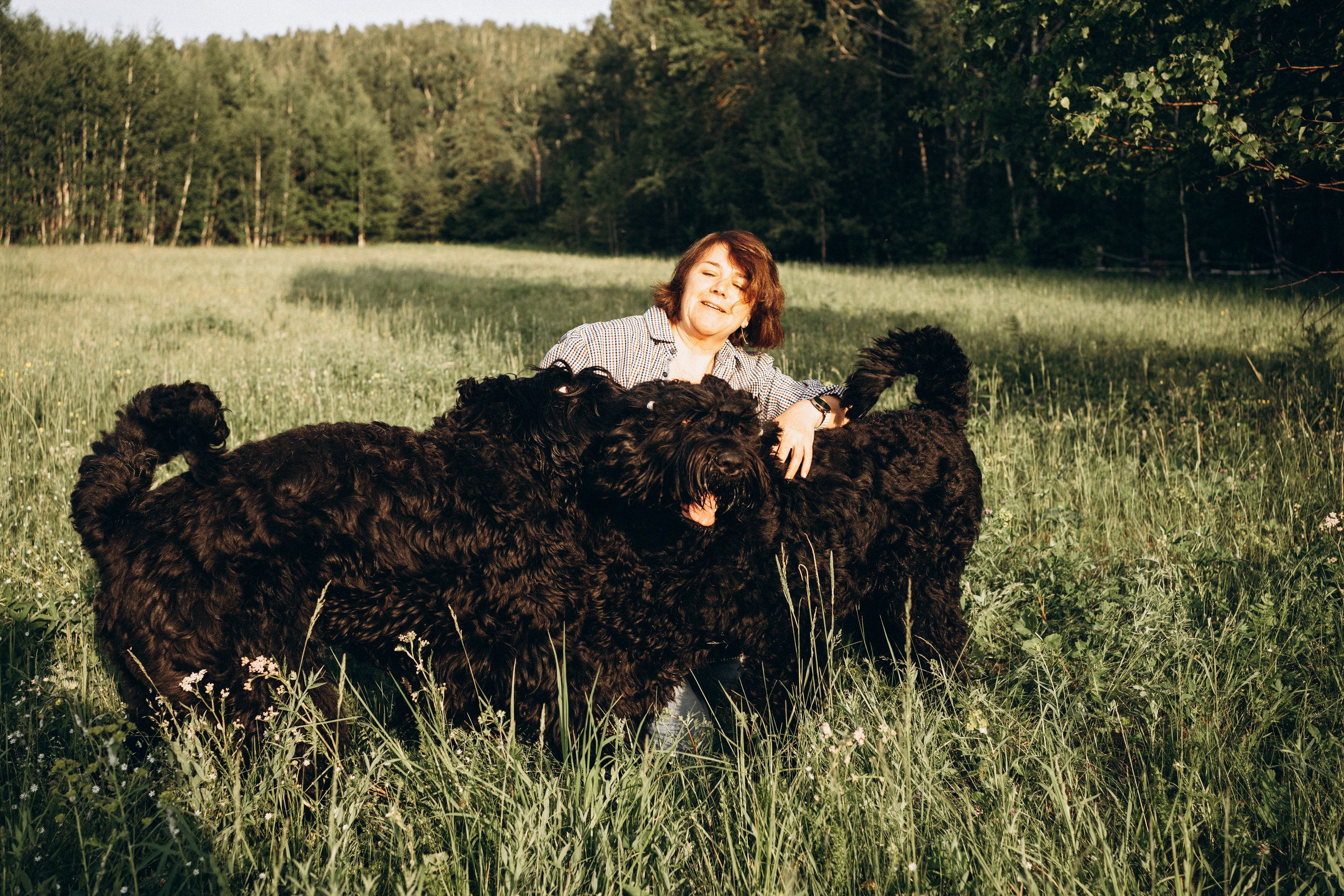 Лариса, Кира и Грэйс. Фотограф-анималист Анастасия Большакова