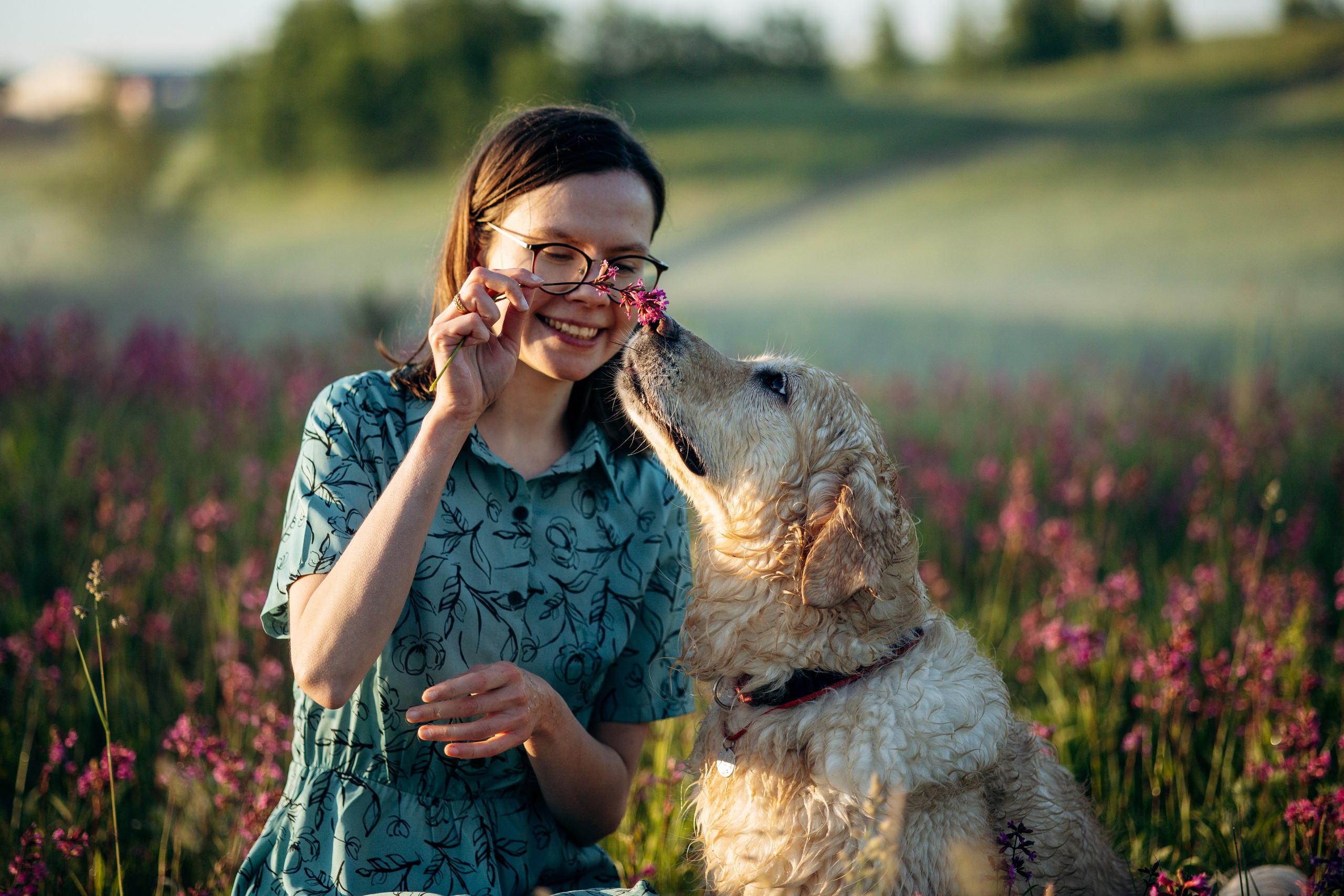 Юля и Руби. Фотограф — Анималист | Санкт-Петербург