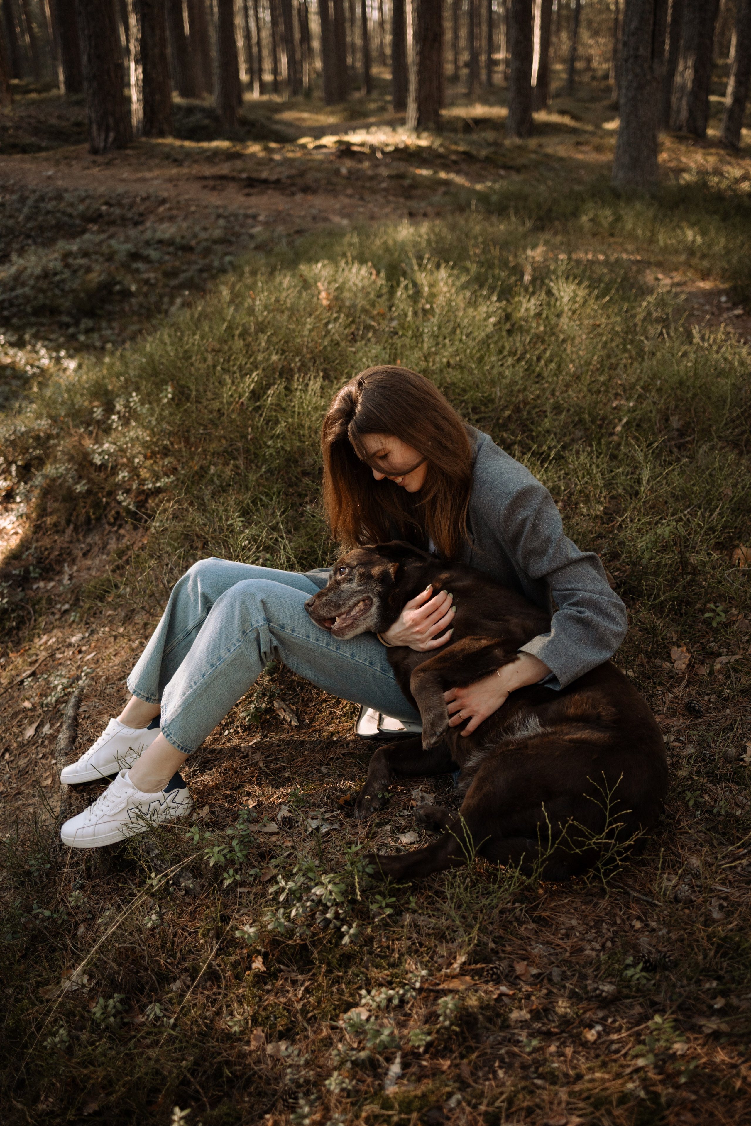 Оля и Питоня. Фотограф — Анималист | Санкт-Петербург