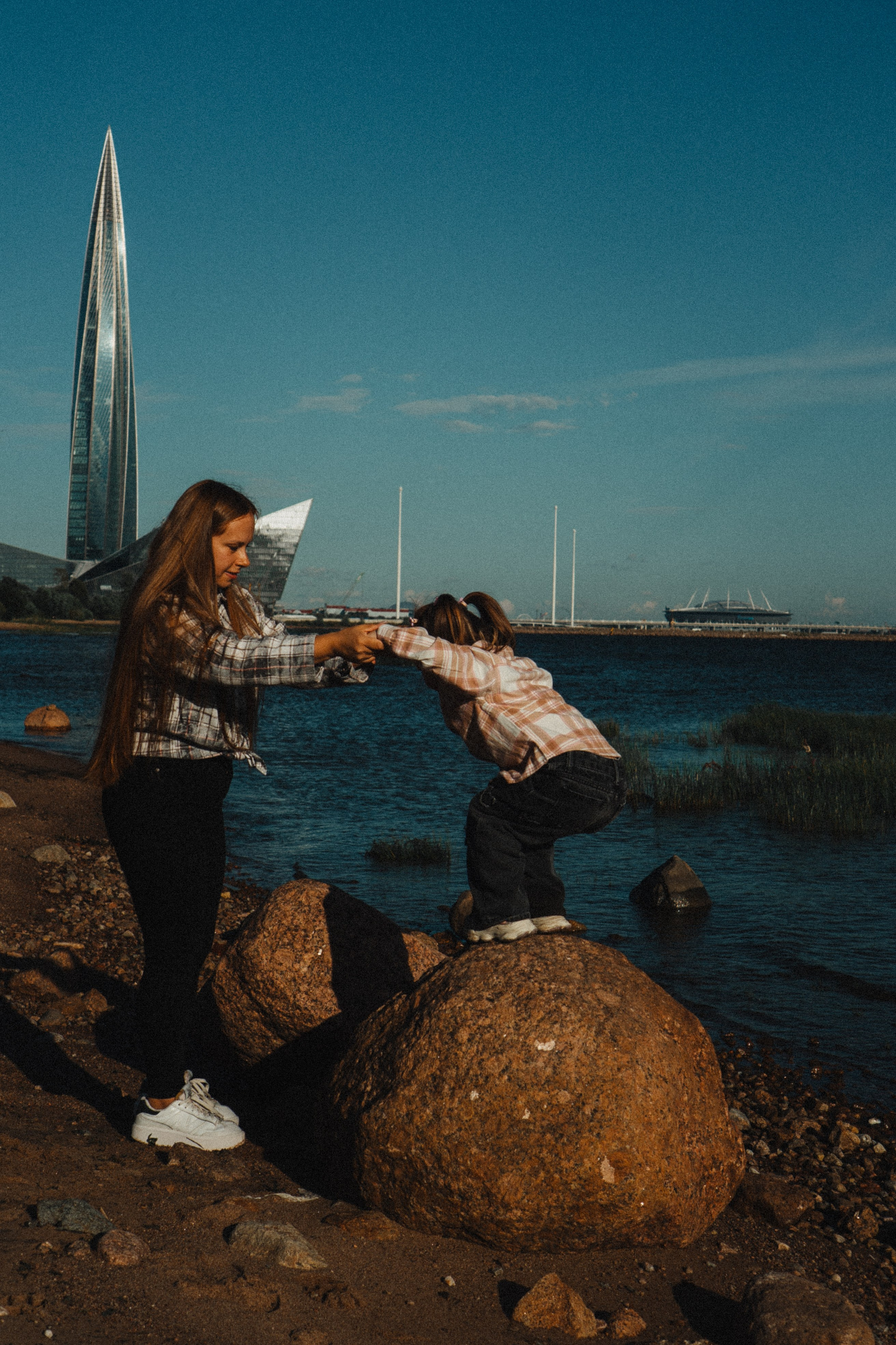МАМА И ДОЧКА НА ФИНСКОМ ЗАЛИВЕ. Профессиональный фотограф, Санкт-Петербург — Виктория Богомолова