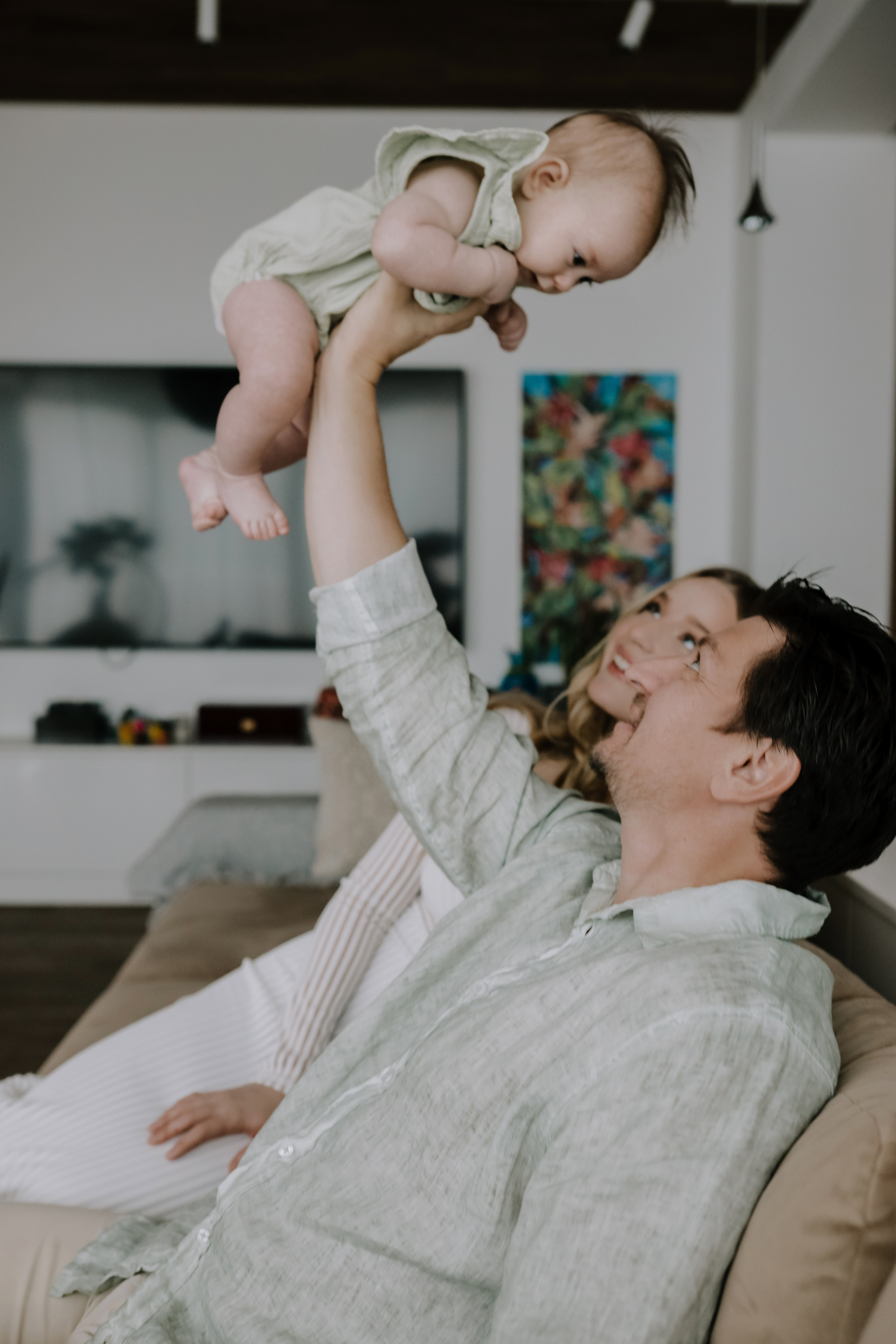 Olivia & Parents. Anastasiya Krasnyuk