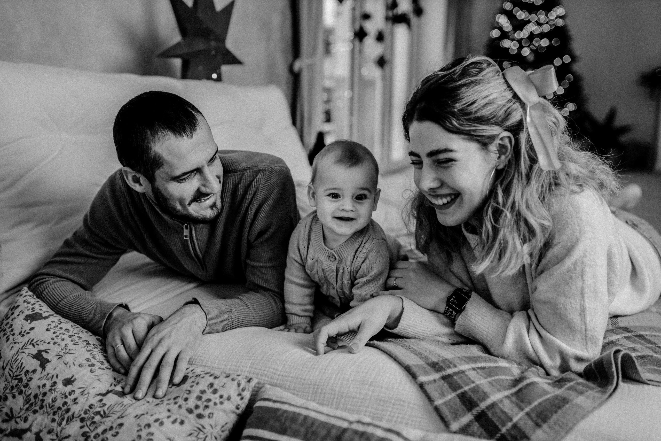 Теплое семейное новогоднее. Свадебный и семейный фотограф в Варшаве