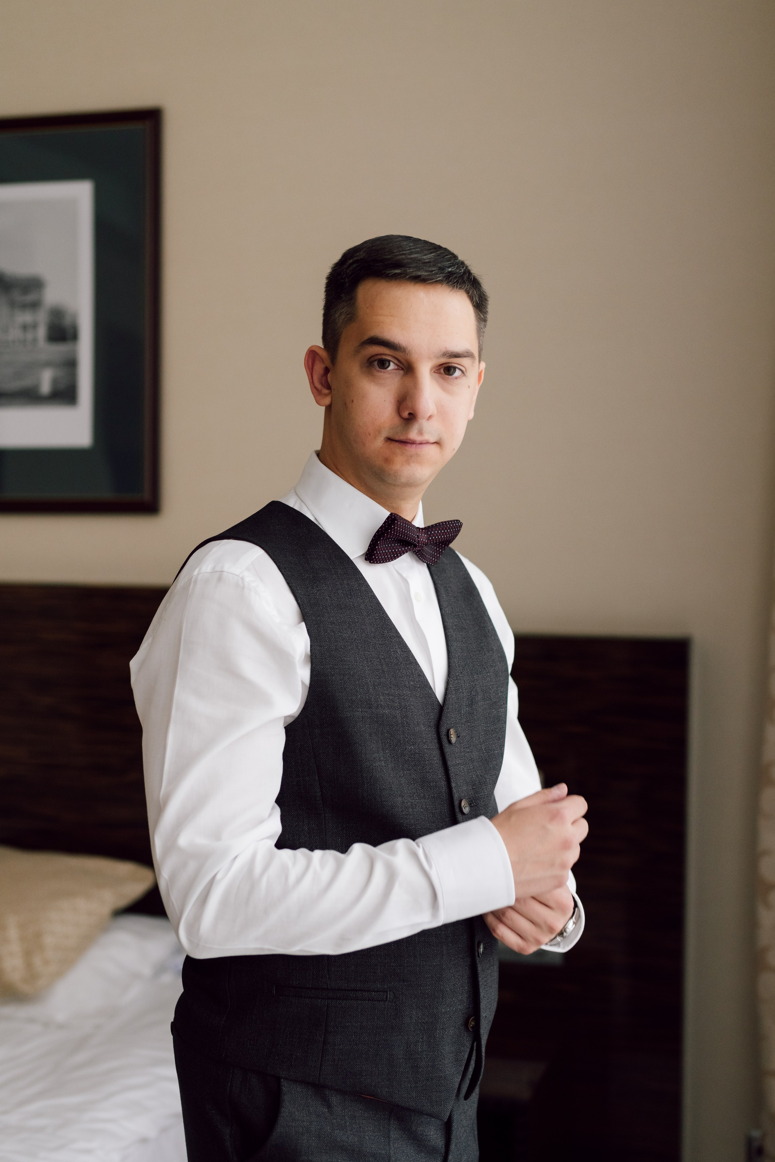 Свадебная фотосъёмка в отеле Plaza Garden. Сергей Гладков свадебный фотограф в Москве