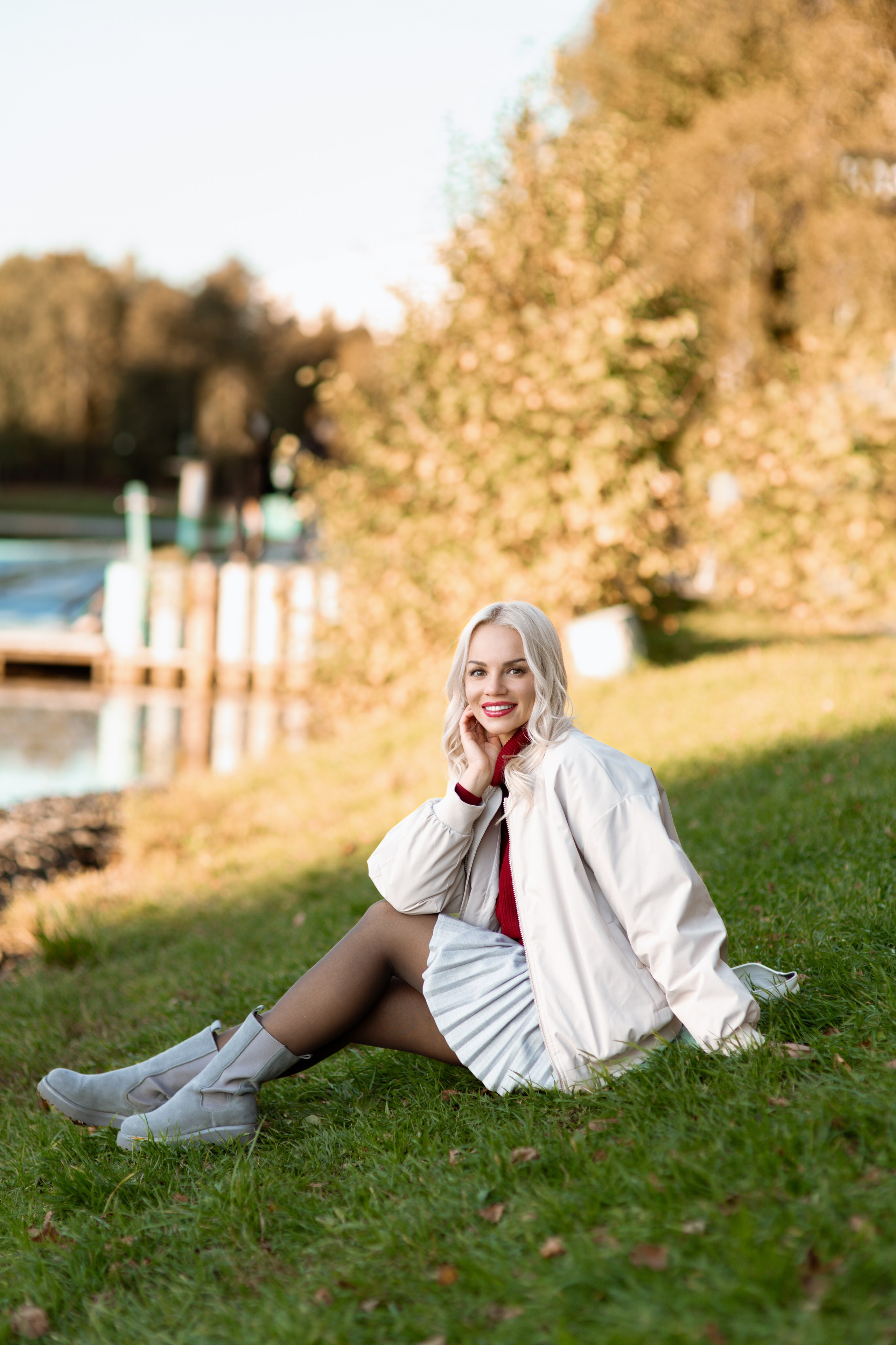 Осень в парке. Свадебный и семейный фотограф Москва и Московская область