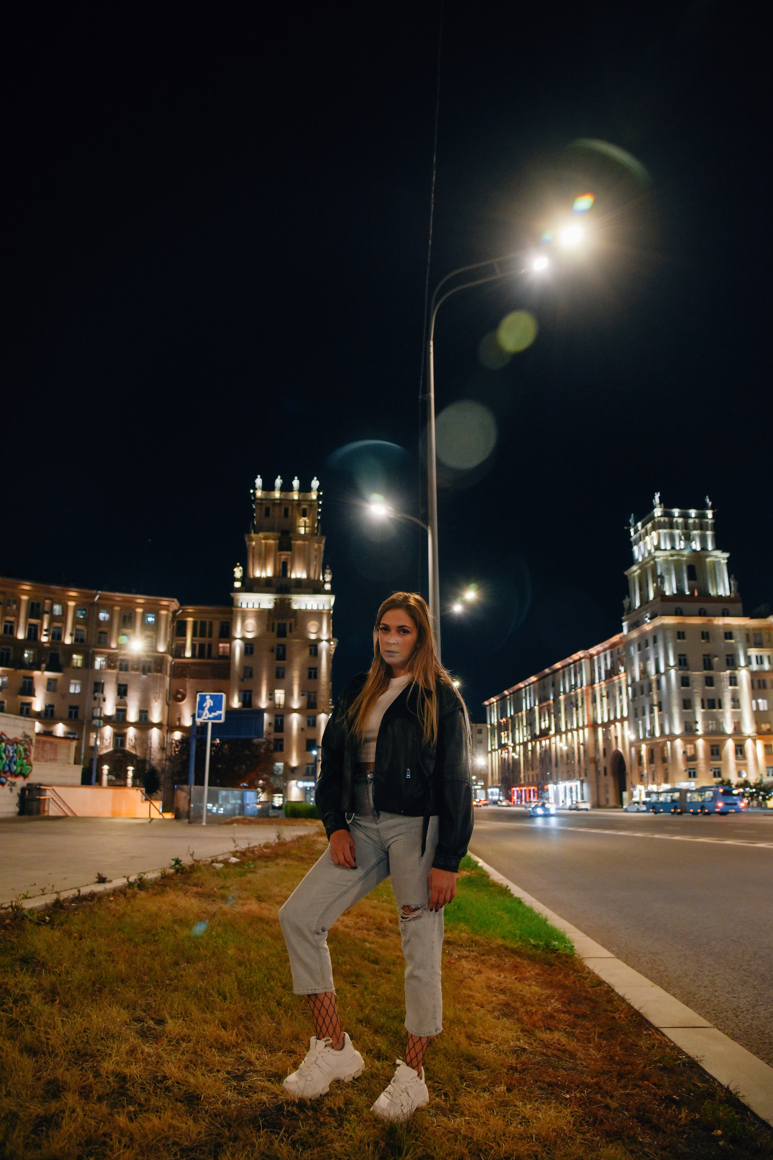 Крыша напротив Москва-Сити. Фотограф Лола Волна, город Москва