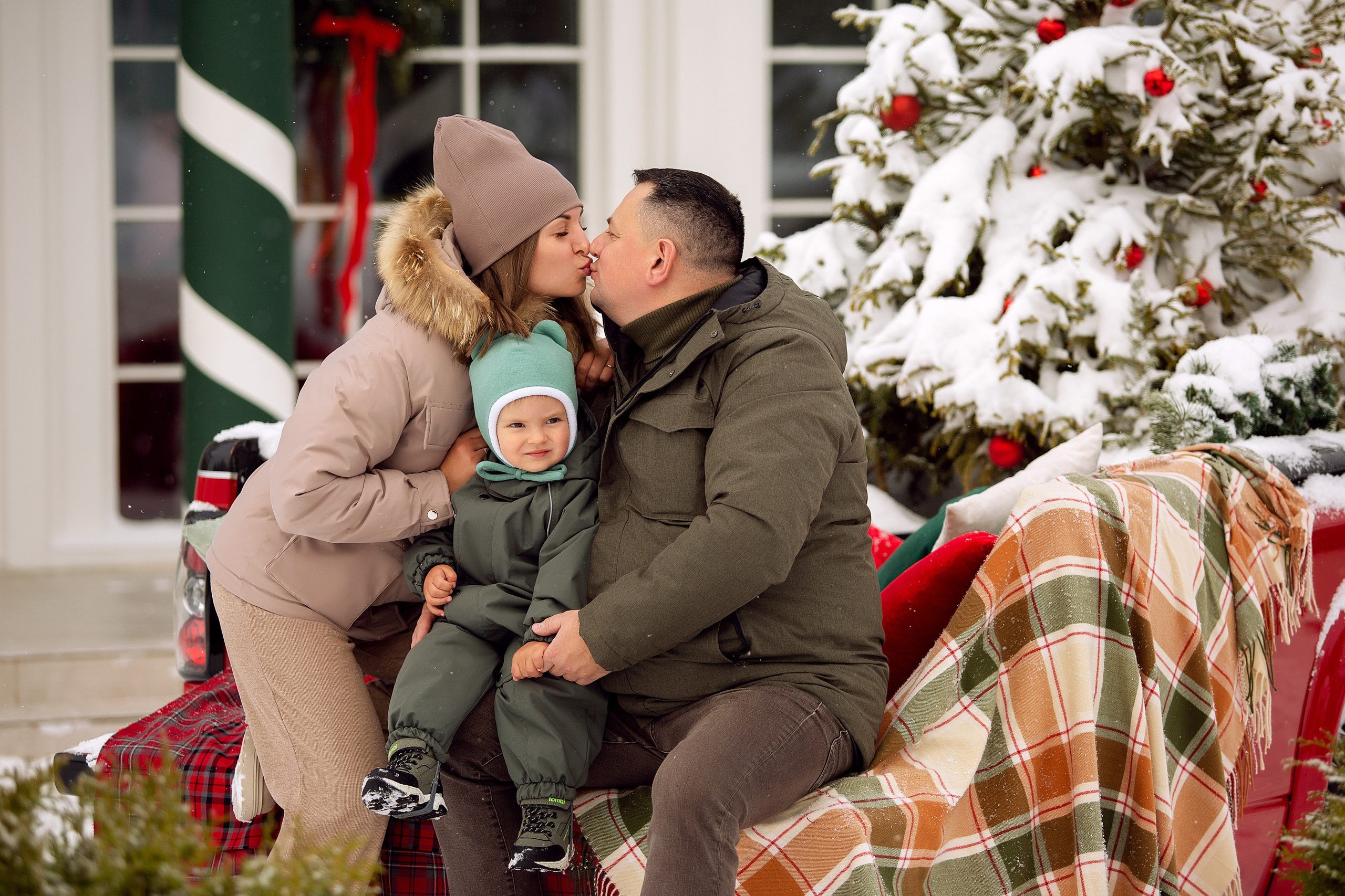 РОМА новогодняя фотосессия. Фотограф новорожденных Оксана Полевская