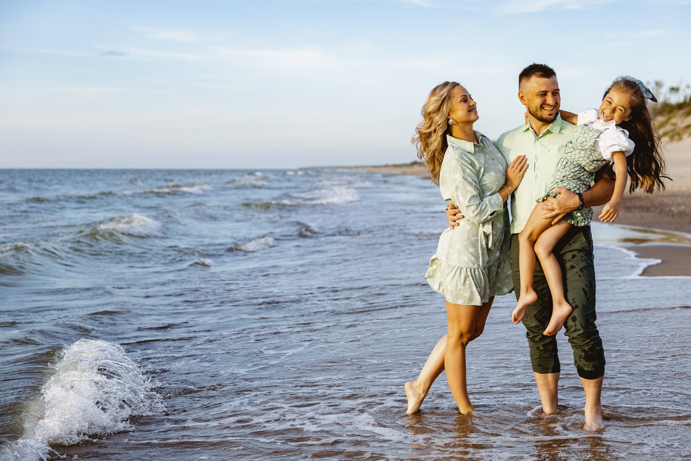Дима, Настя и Ева. Свадебный и семейный фотограф в Калининграде Грибачев Владимир
