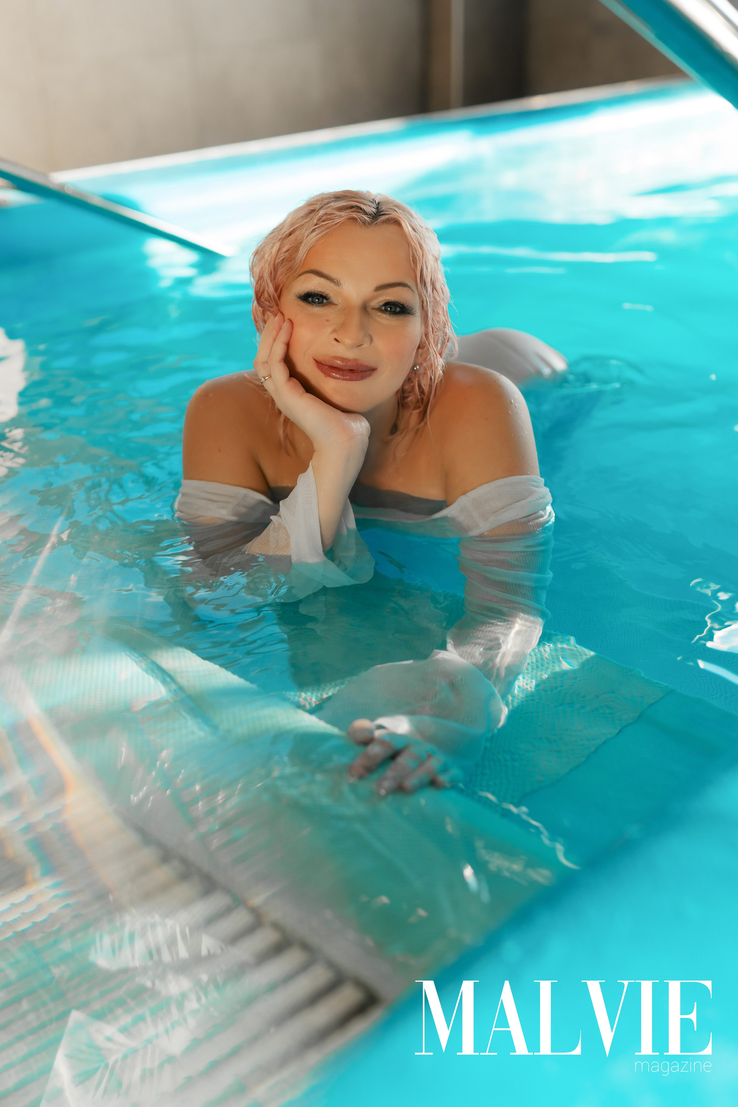 MALVIE Magazine Azure Dreams. Фотограф Ким Наталья в Красноярске