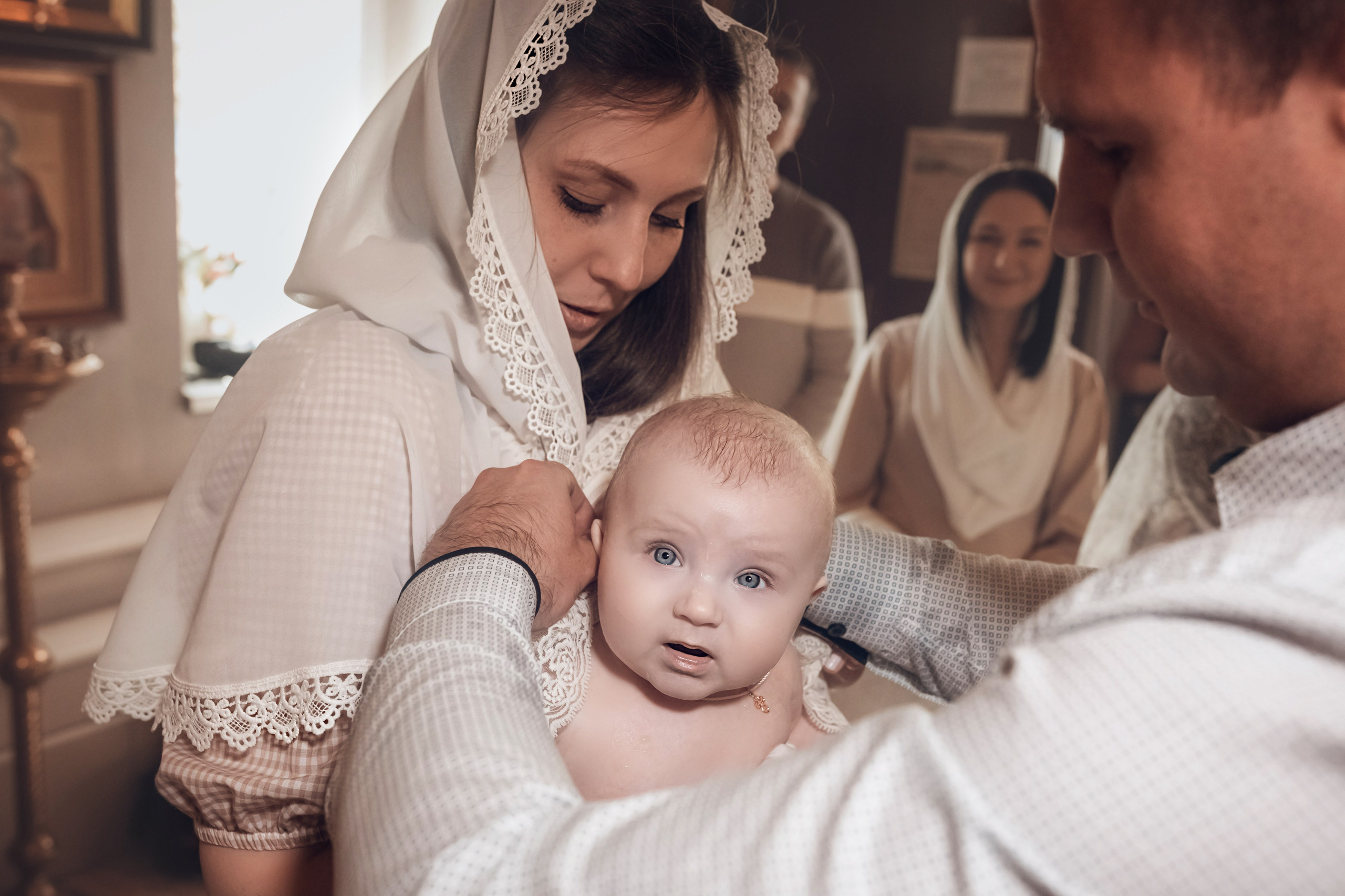 Таинство Крещения Василисы. Съемка Таинств Крещения Венчания, детские и семейные съемки в Пензе