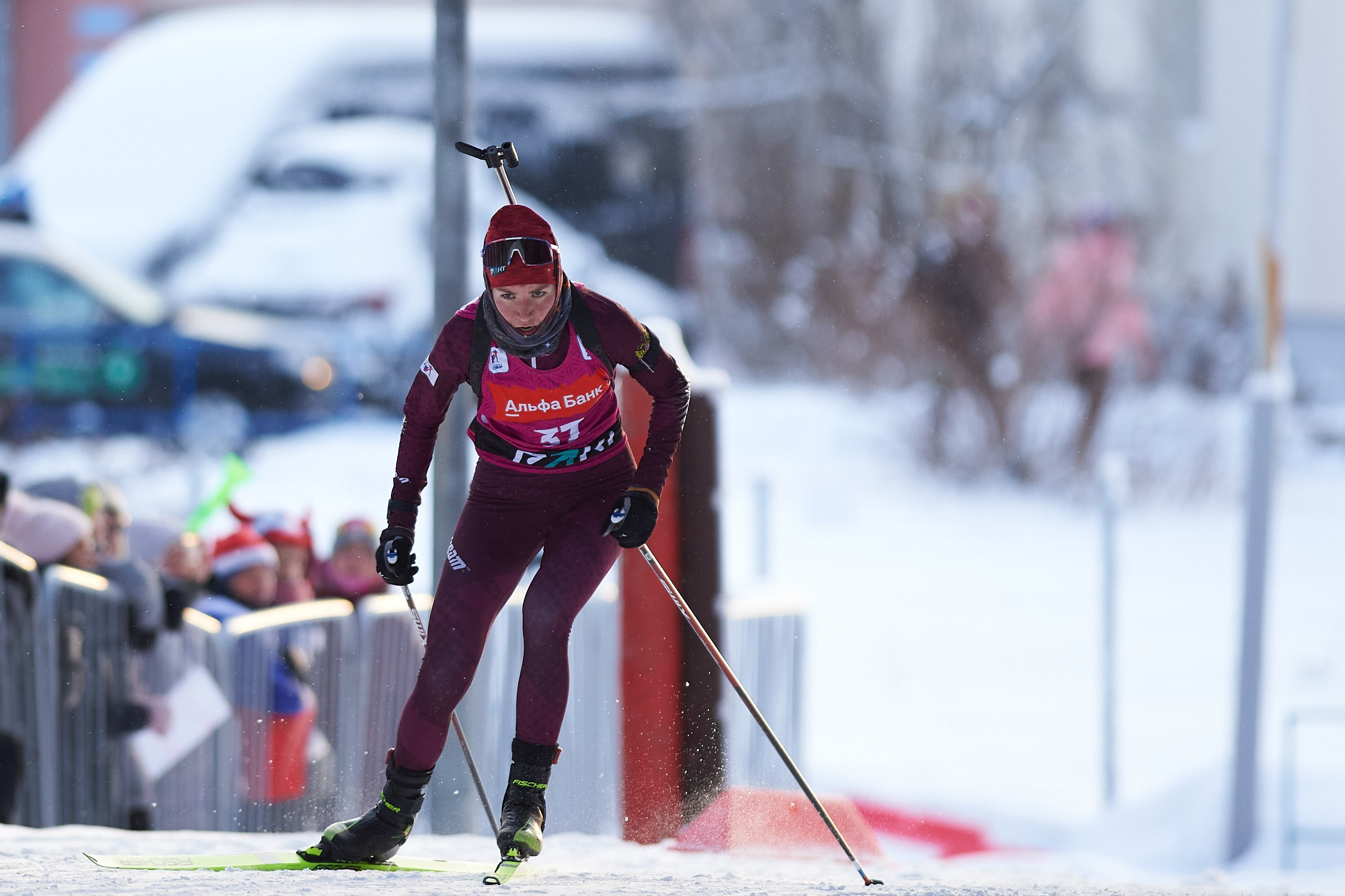 Ижевская Винтовка 55. Спринт. Женщины. Спортивный репортажный фотограф в Ижевске Сергей Мерзляков