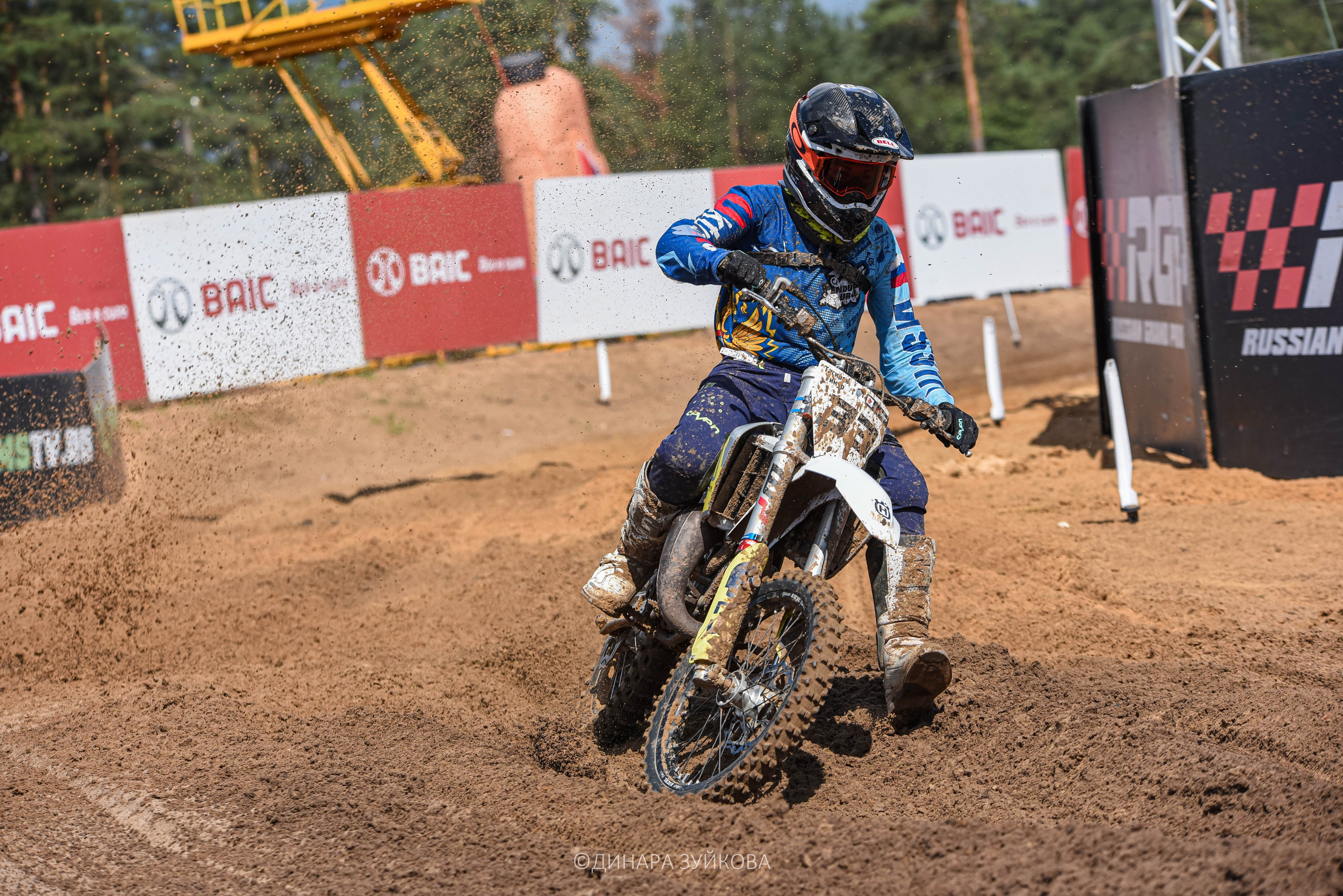 4 этап Winline чемпионата России по суперкроссу. Мотофотограф в Нижнем Новгороде Динара Зуйкова