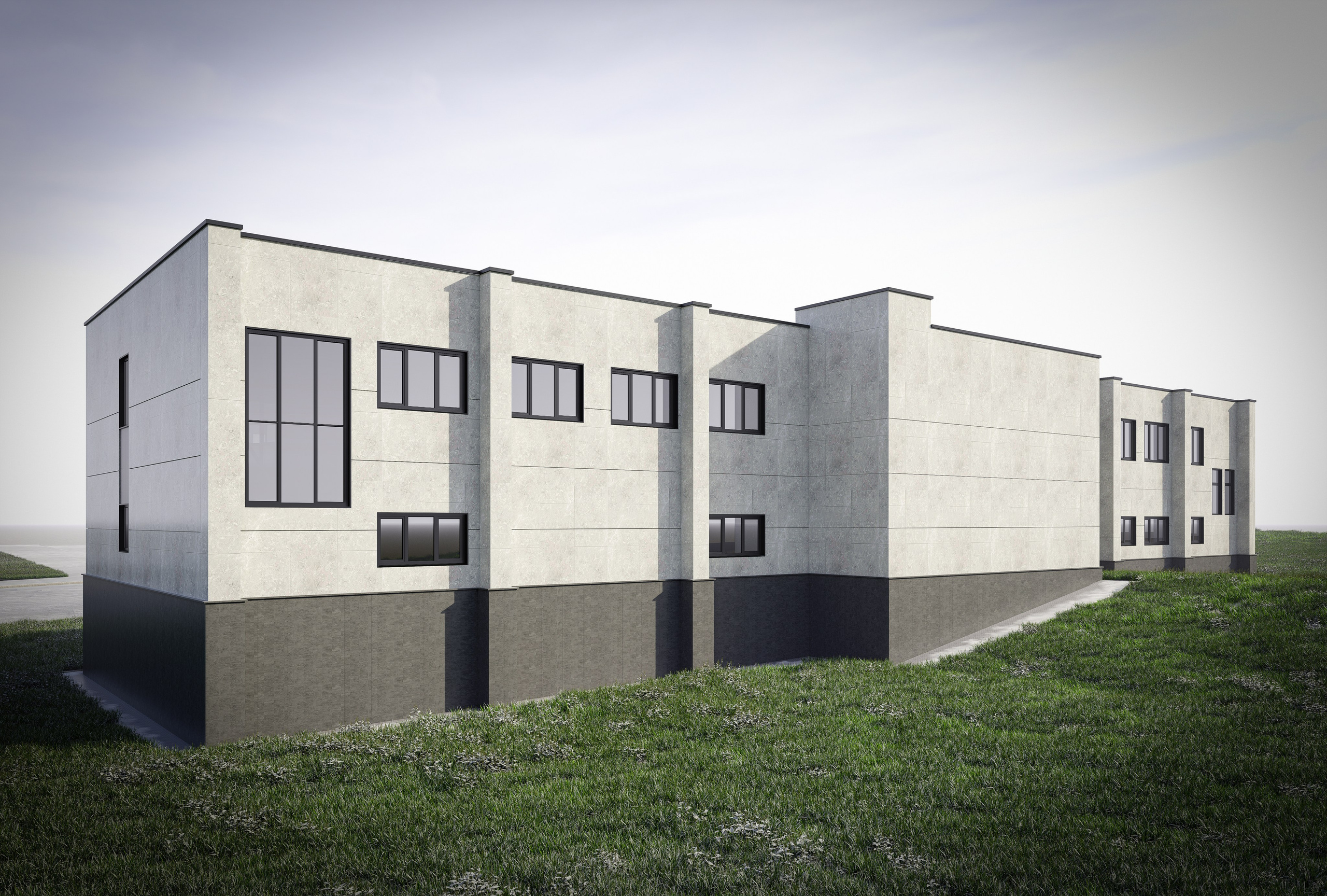 Проект отделки фасадов, МО, Островцы. Дизайн интерьера и экстерьера в Санкт-Петербурге Яна Емельянова