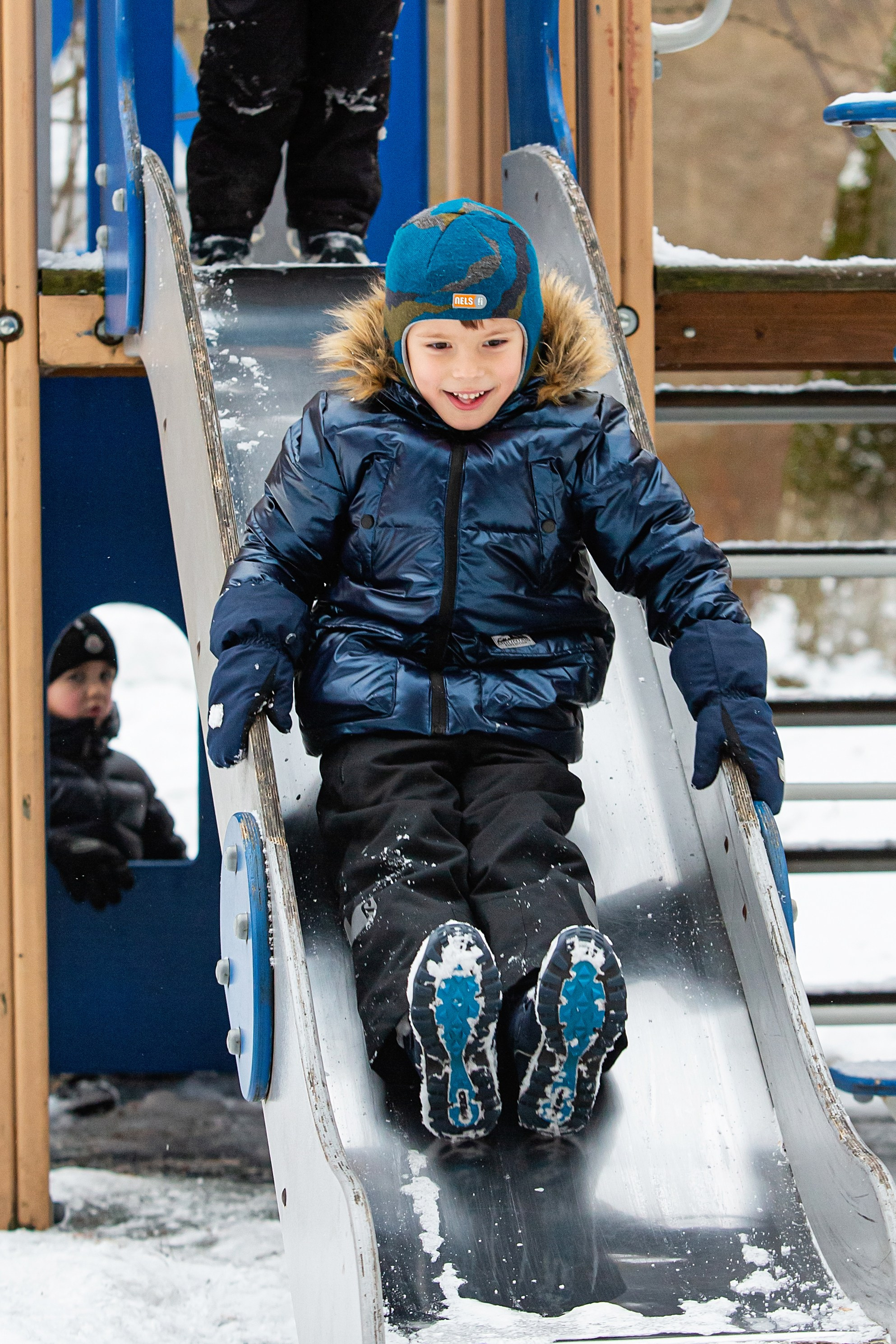 Зима в детском саду. Свадебный, семейный, детский фотограф в Санкт-Петербурге