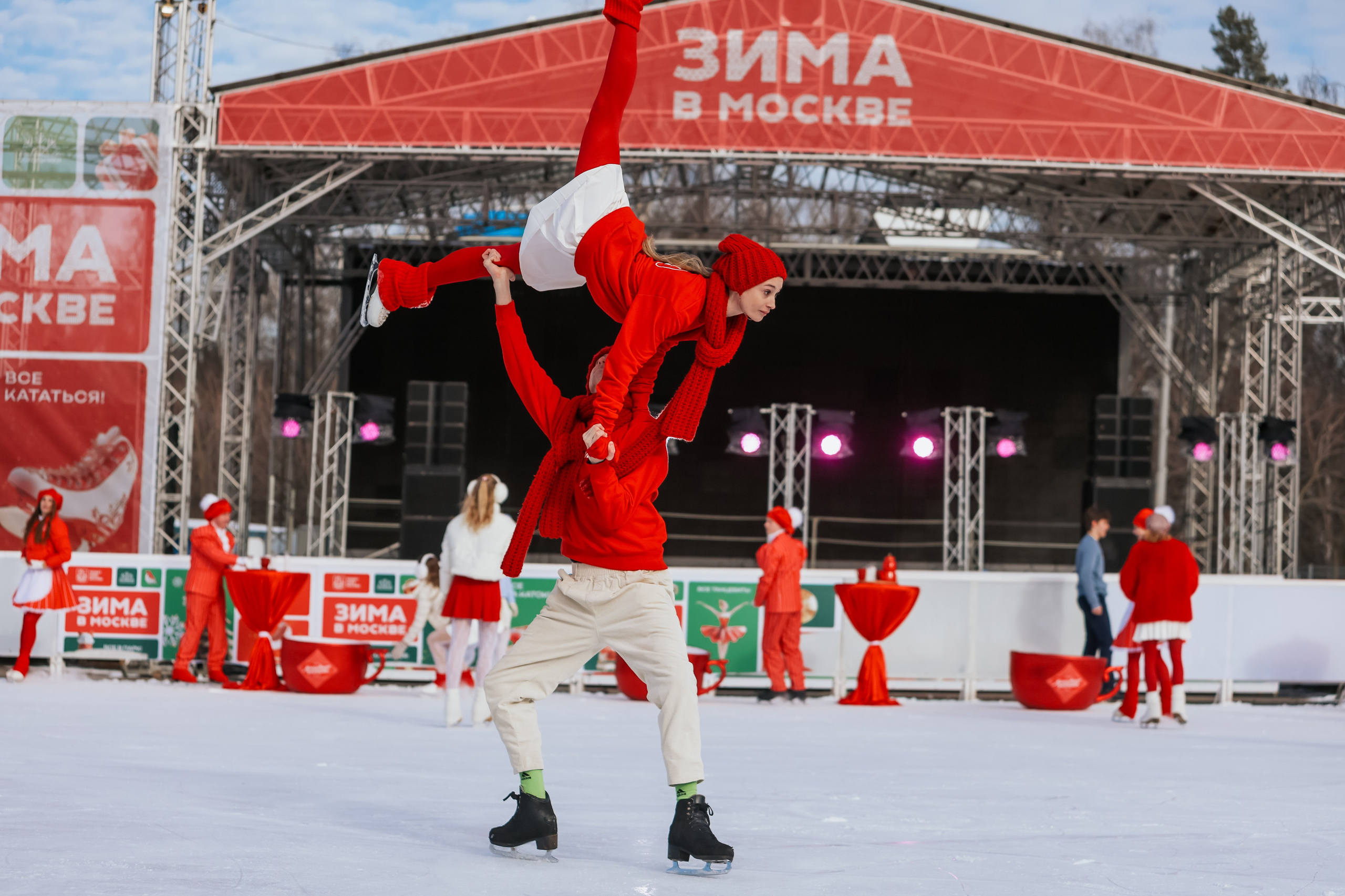 Ледовое шоу Сокольники Московское Чаепитие. Фотограф и видеограф Анна Домашенко