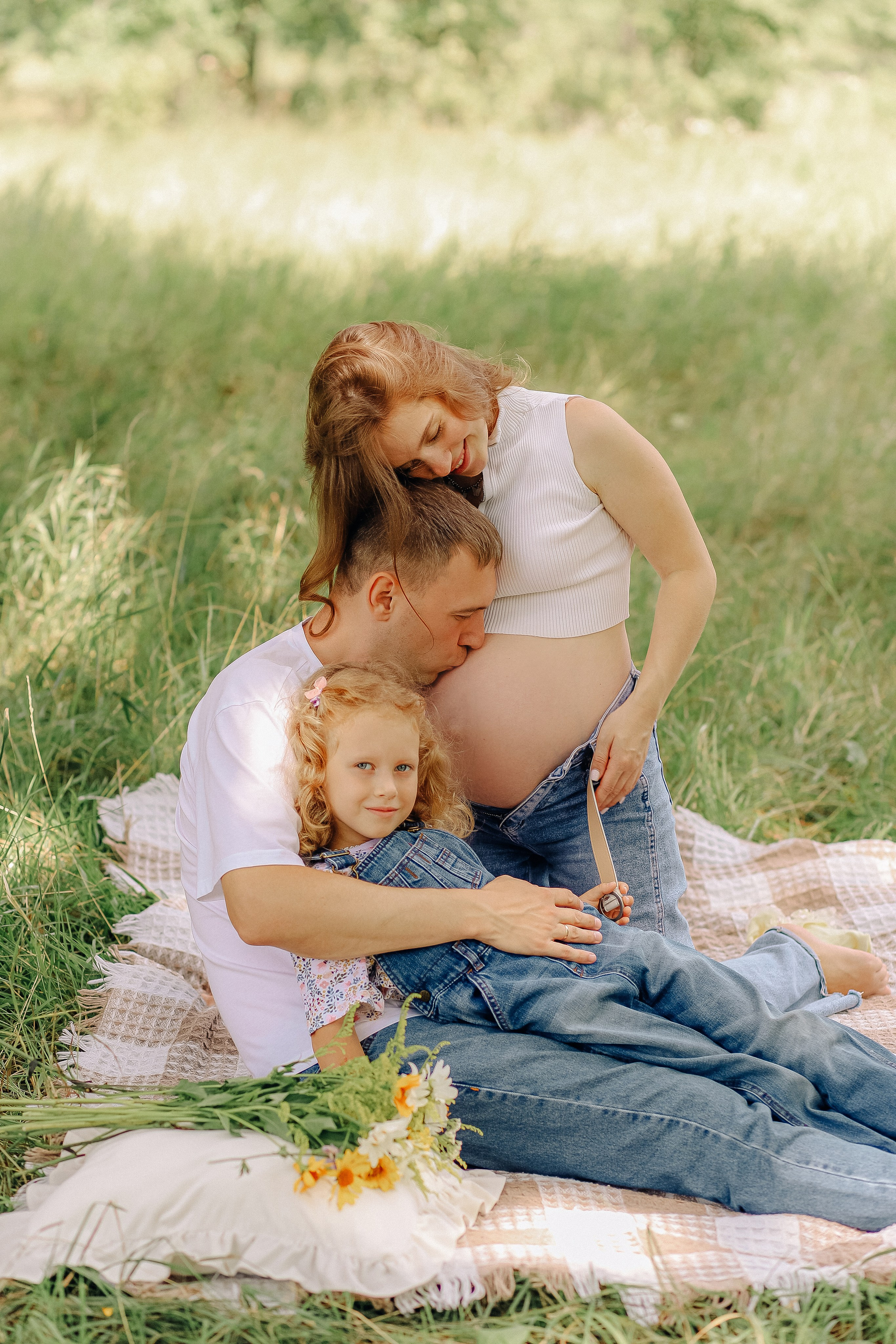Кристина, Андрей и Вика. Семейный фотограф Юлия Тиева