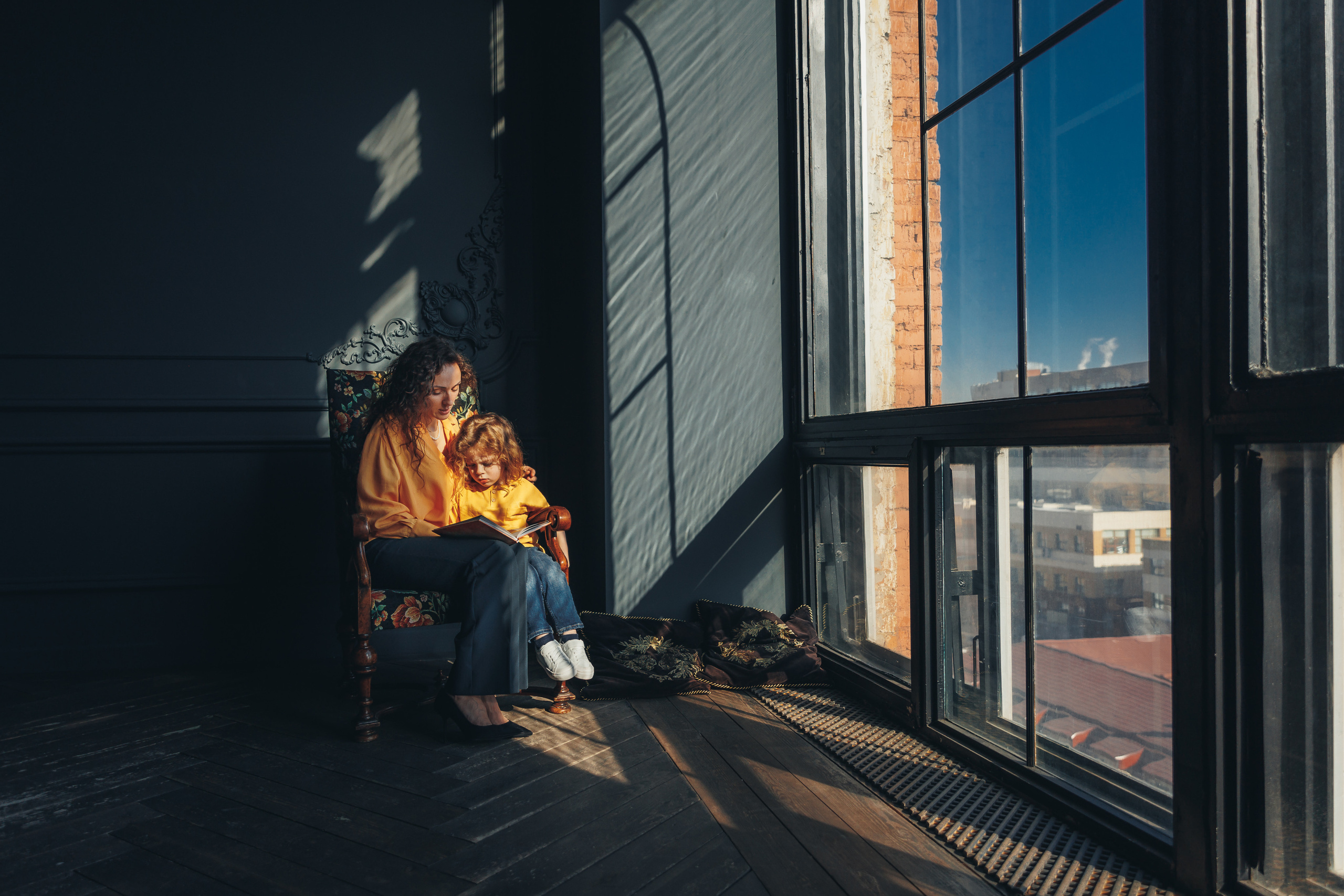 Сэми с мамой. Семейный, женский фотограф Москве Лиза Лутцева