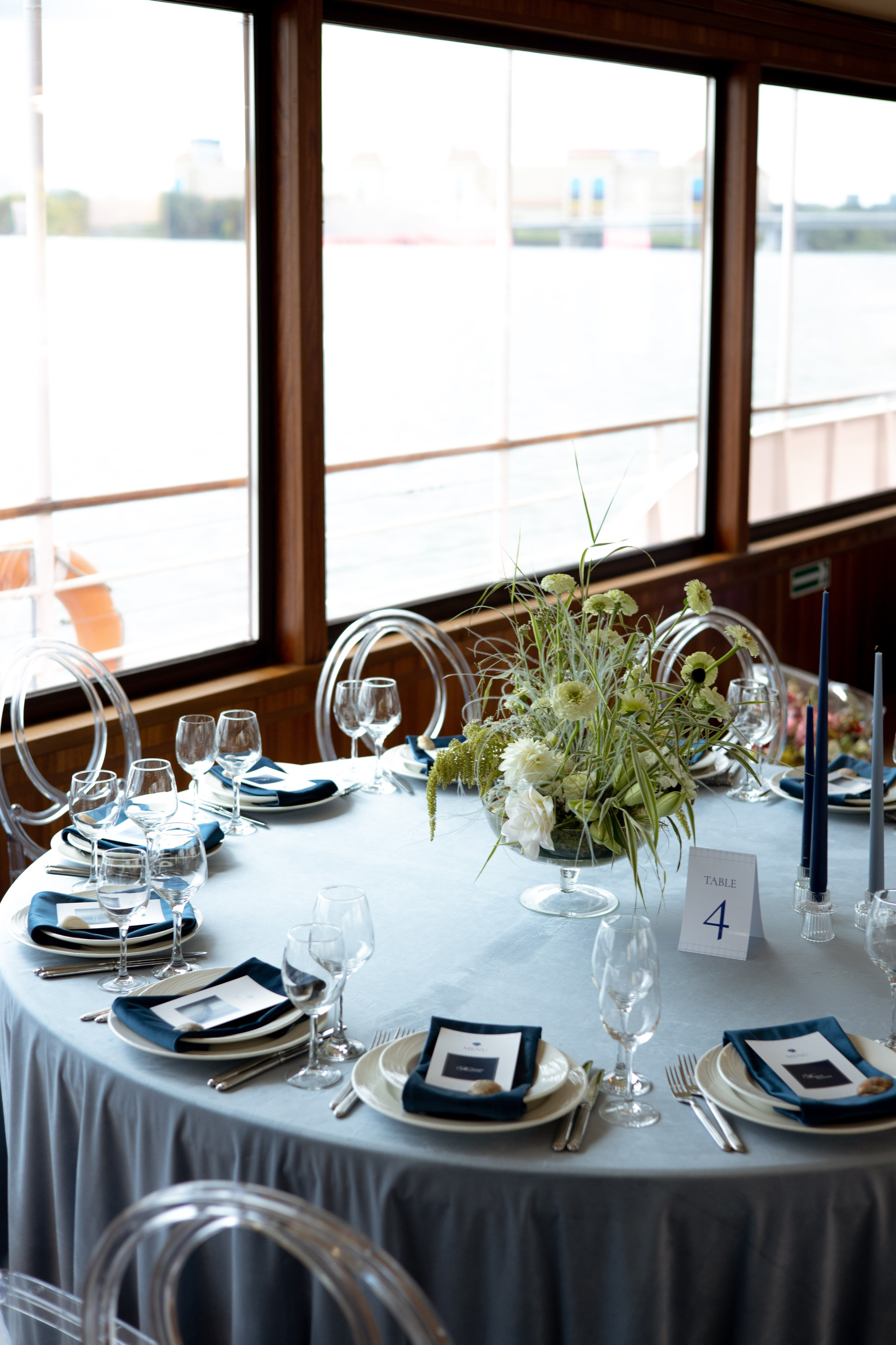 Мужской ДР. Теплоход «Императрица». Оформление свадеб, декор свадеб Вера Маркова, Москва