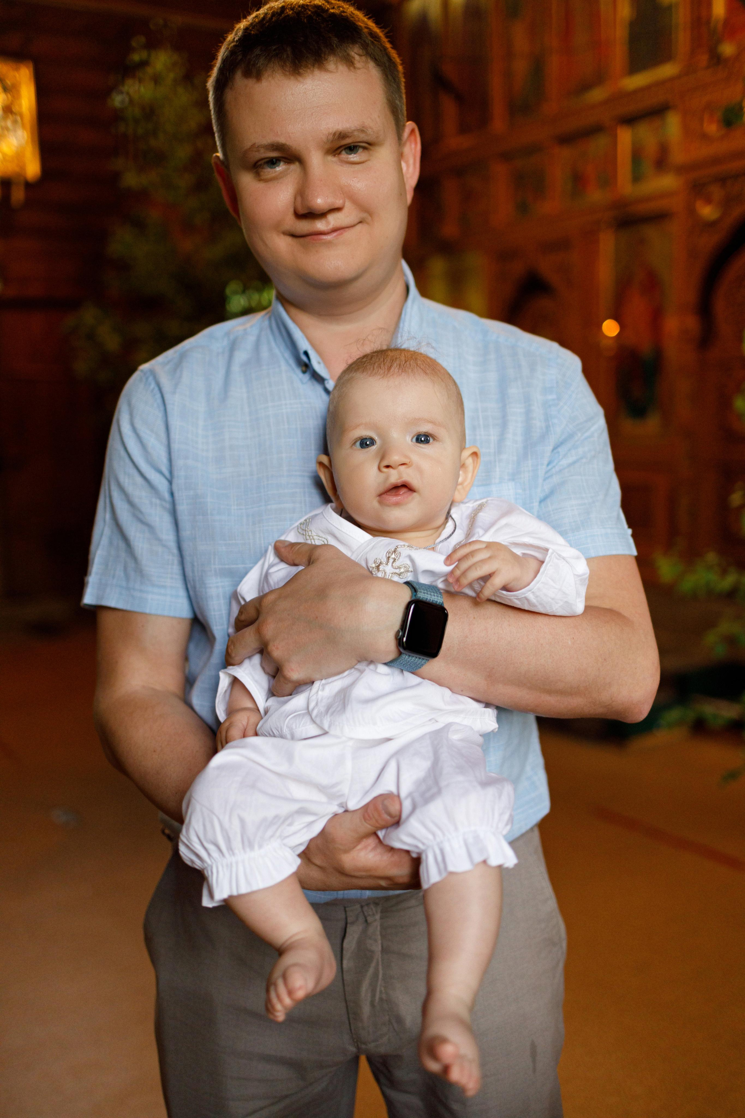 Таинство крещения. Портретный и семейный фотограф в Москве Стаховская Елена