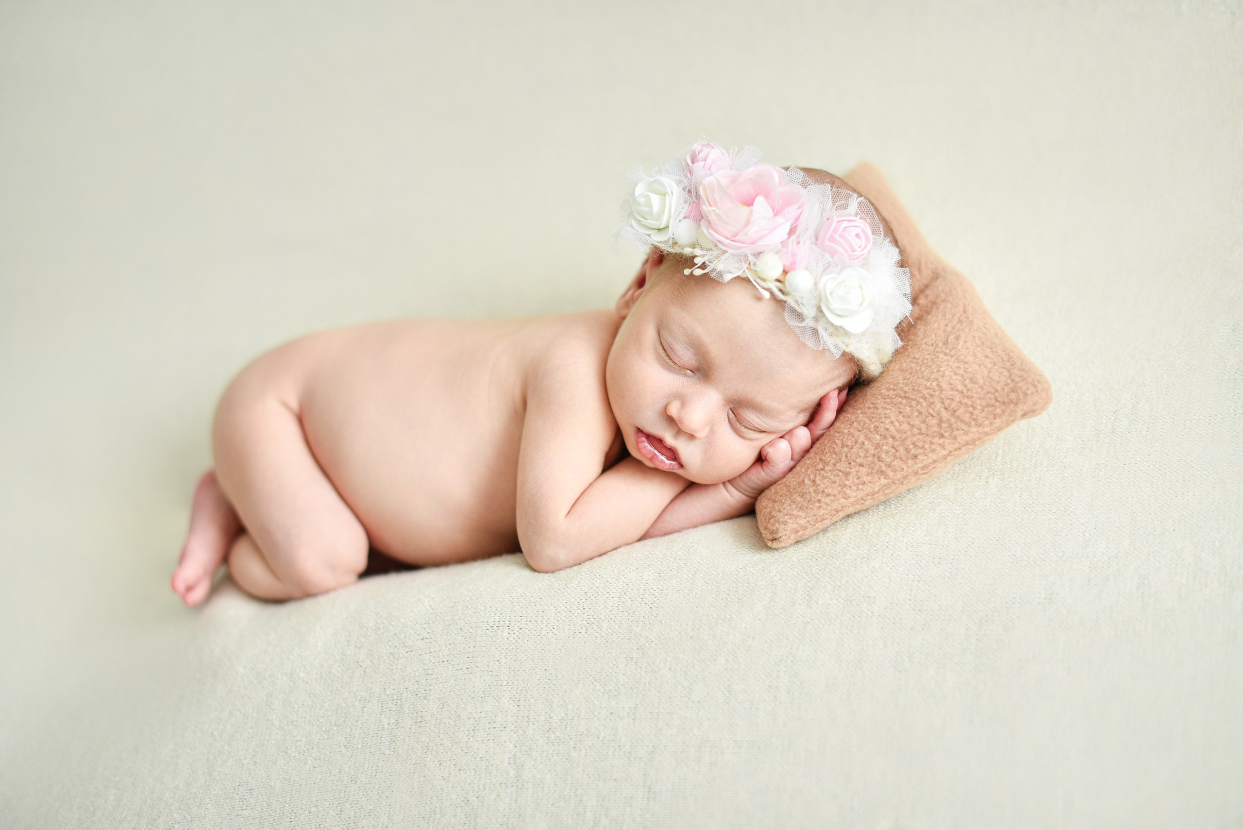 Оливия 14 дней. Фотограф беременности и новорожденных малышей Анастасия Никитина