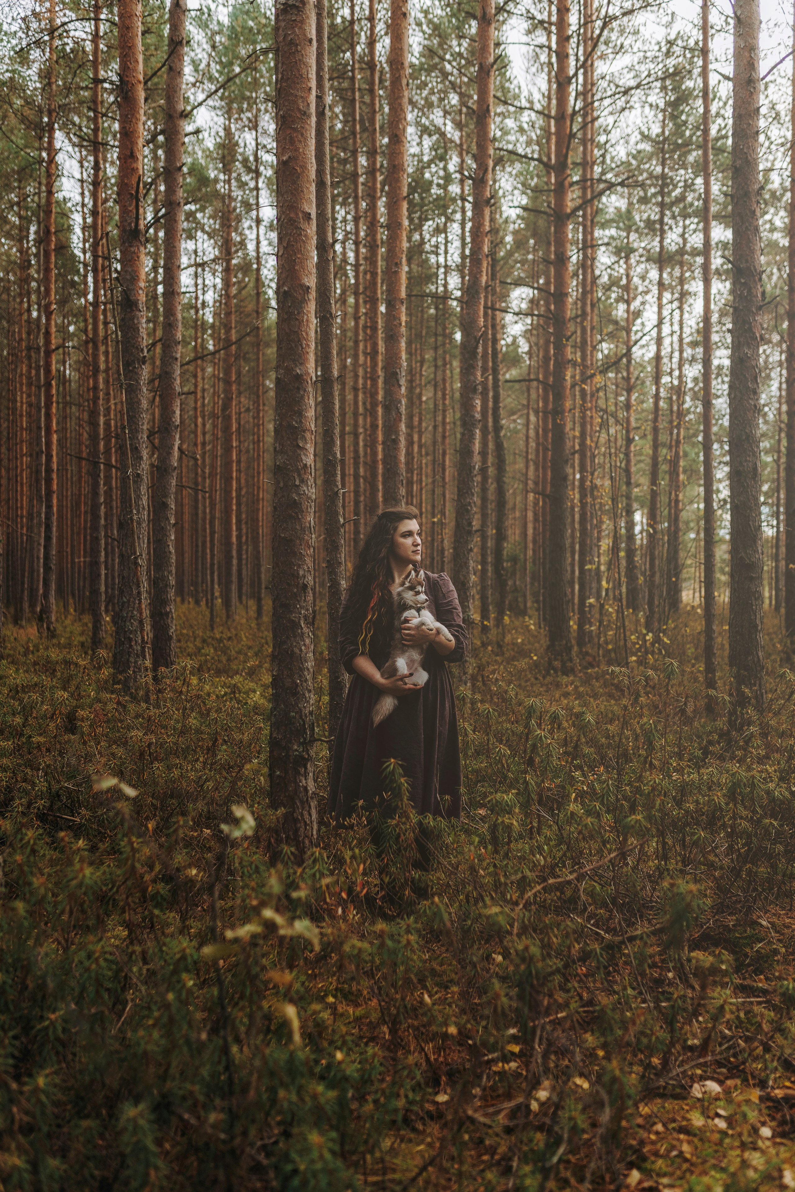 Катерина и Дрэка. Фотограф анималист в Спб недорого Олеся Майорова