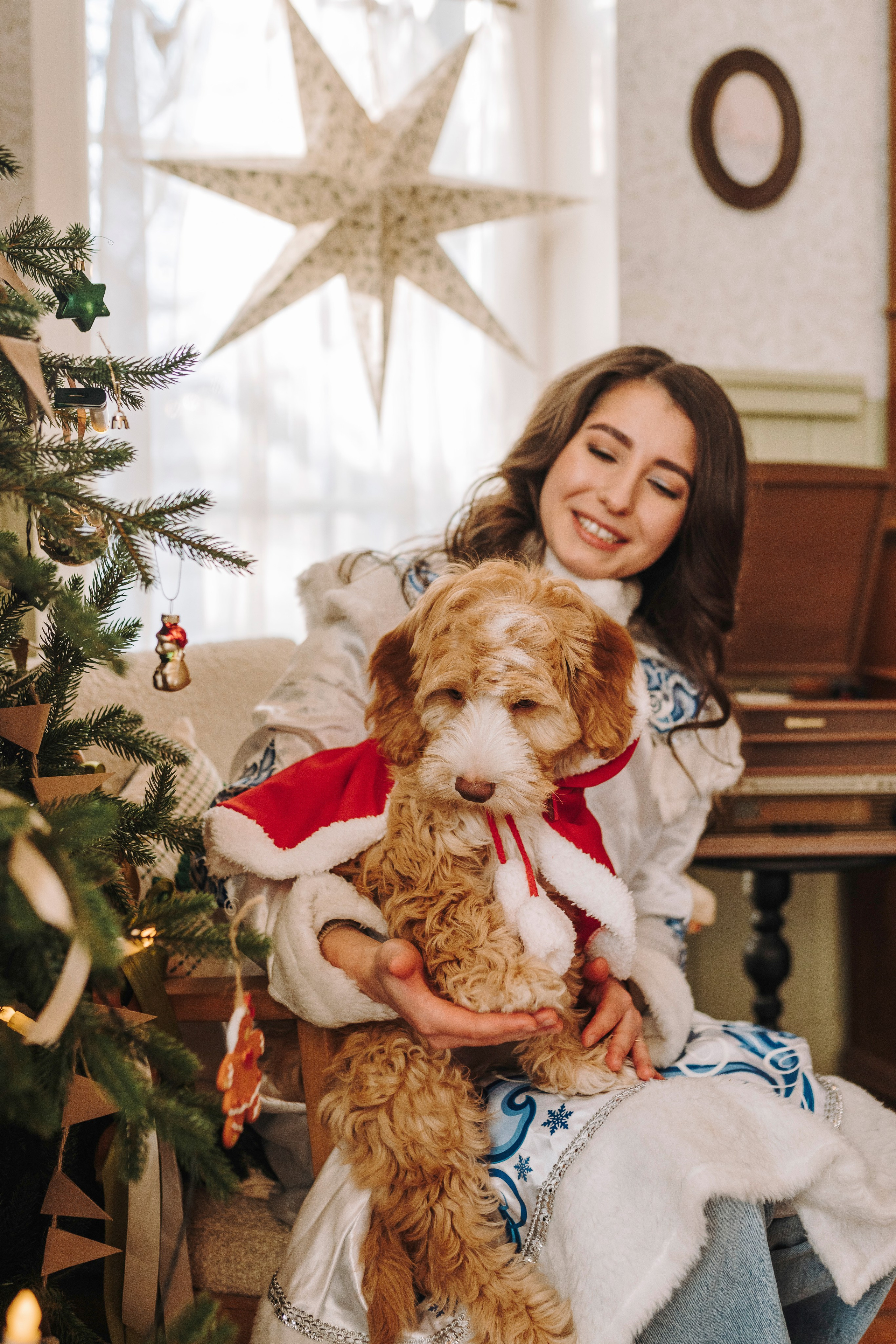 Мёрфи, Таня и Антон. Фотограф анималист в Спб недорого Олеся Майорова