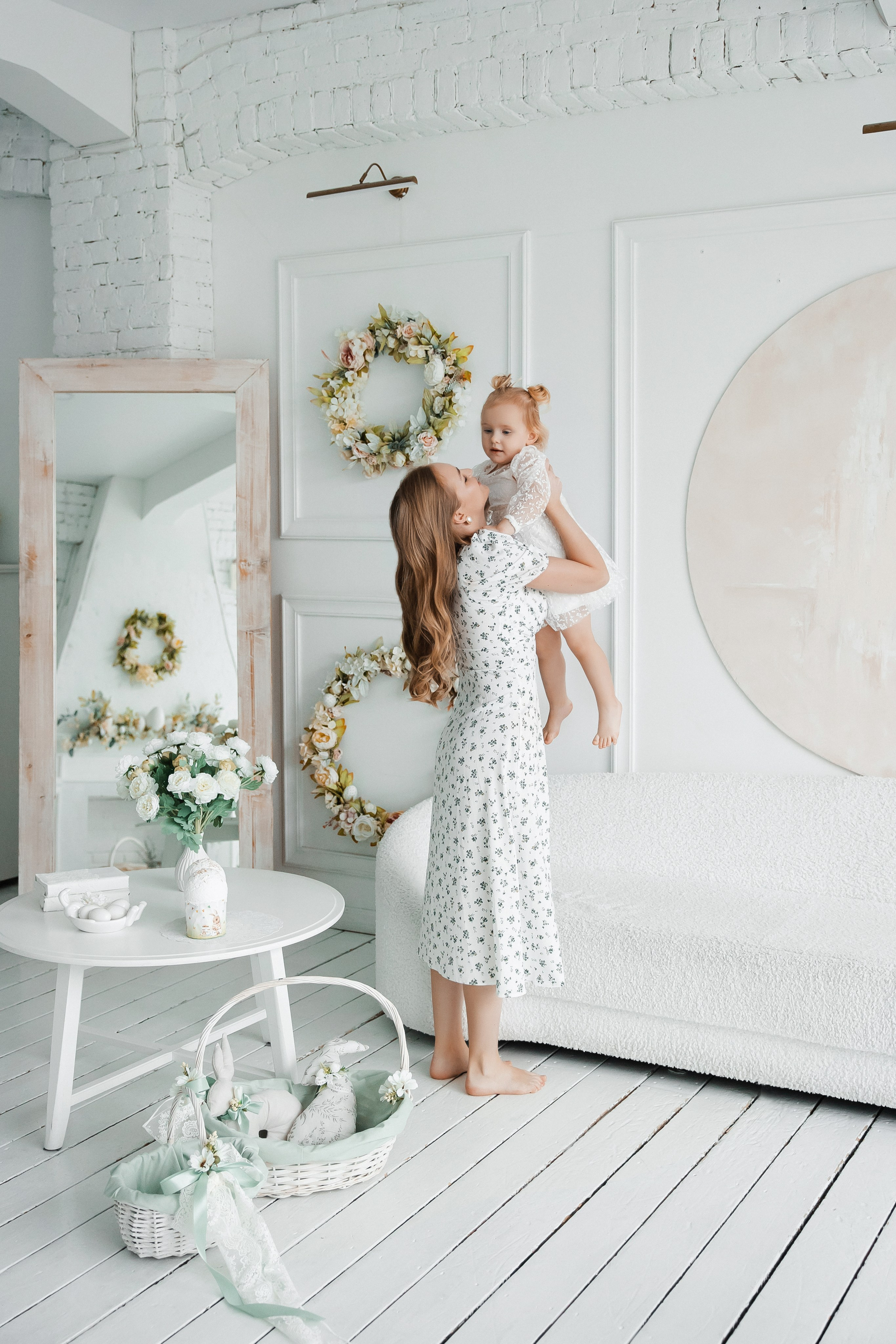 Семейная фотосессия в студии и дома. Семейный фотограф в Санкт-Петербурге Анна Аверина