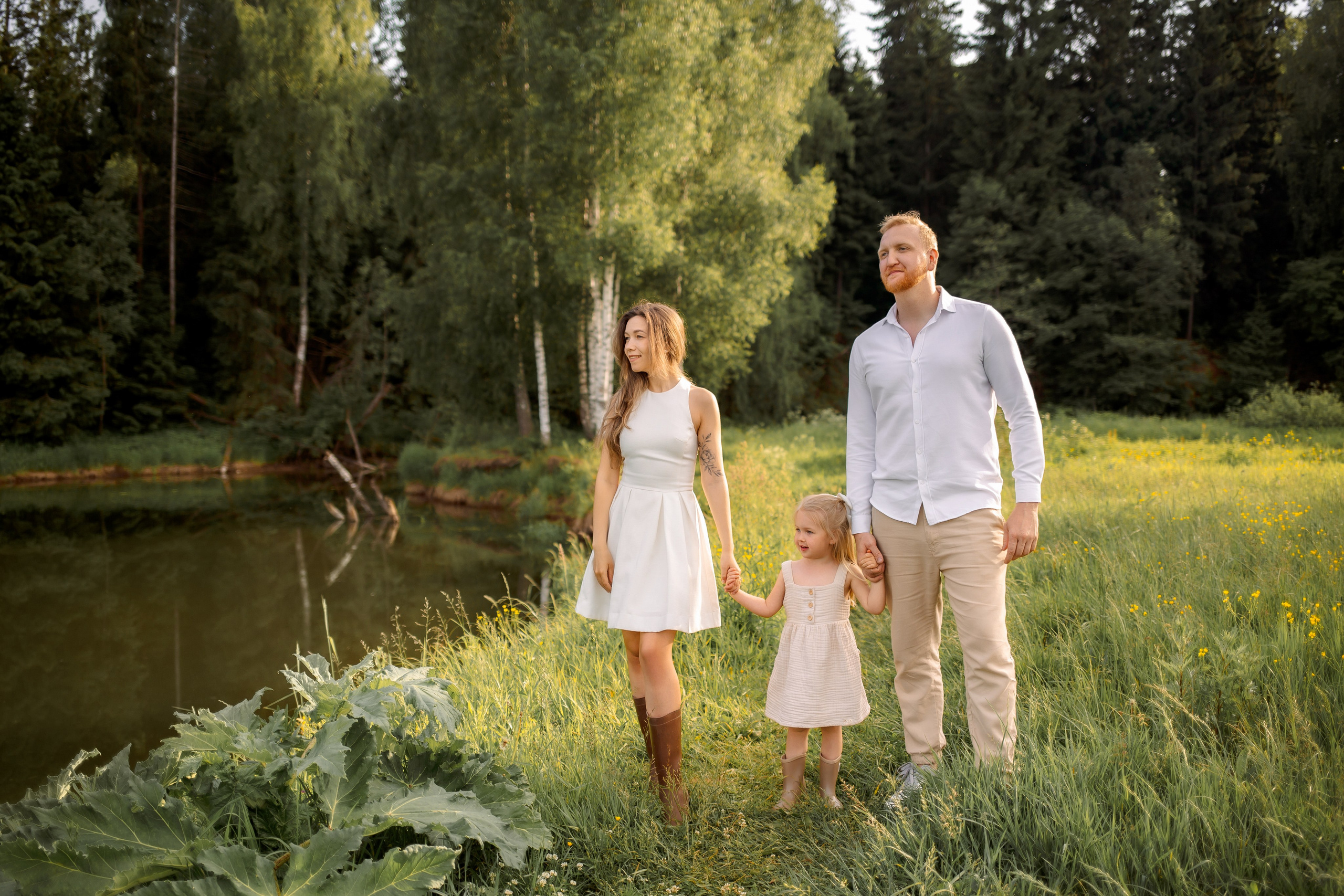 Семейная фотопрогулка на природе. Зотова Алена — семейный и женский фотограф в Зеленограде