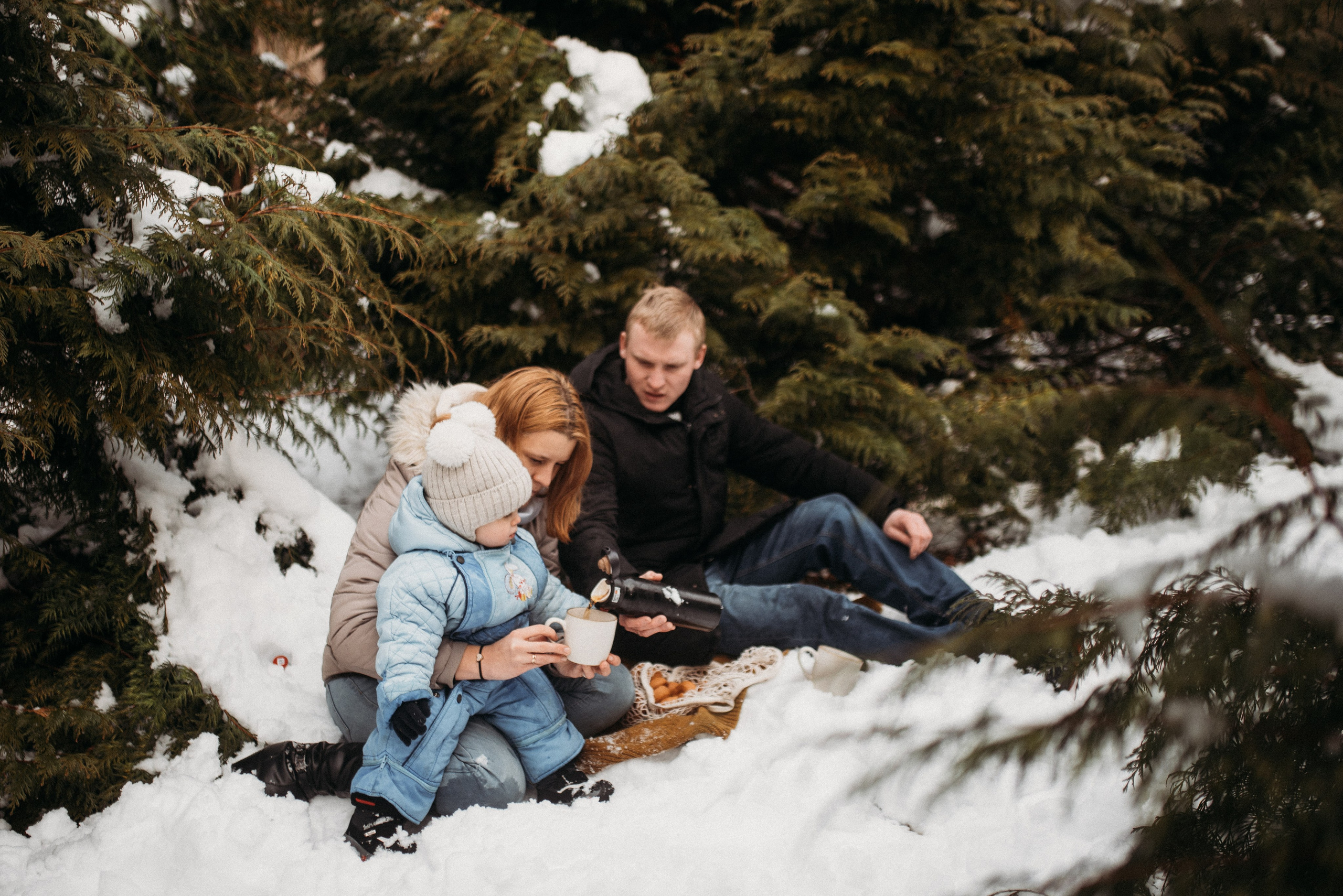 Серёжа и снег ❄️. Фотограф в Сочи — Маргарита Поганова
