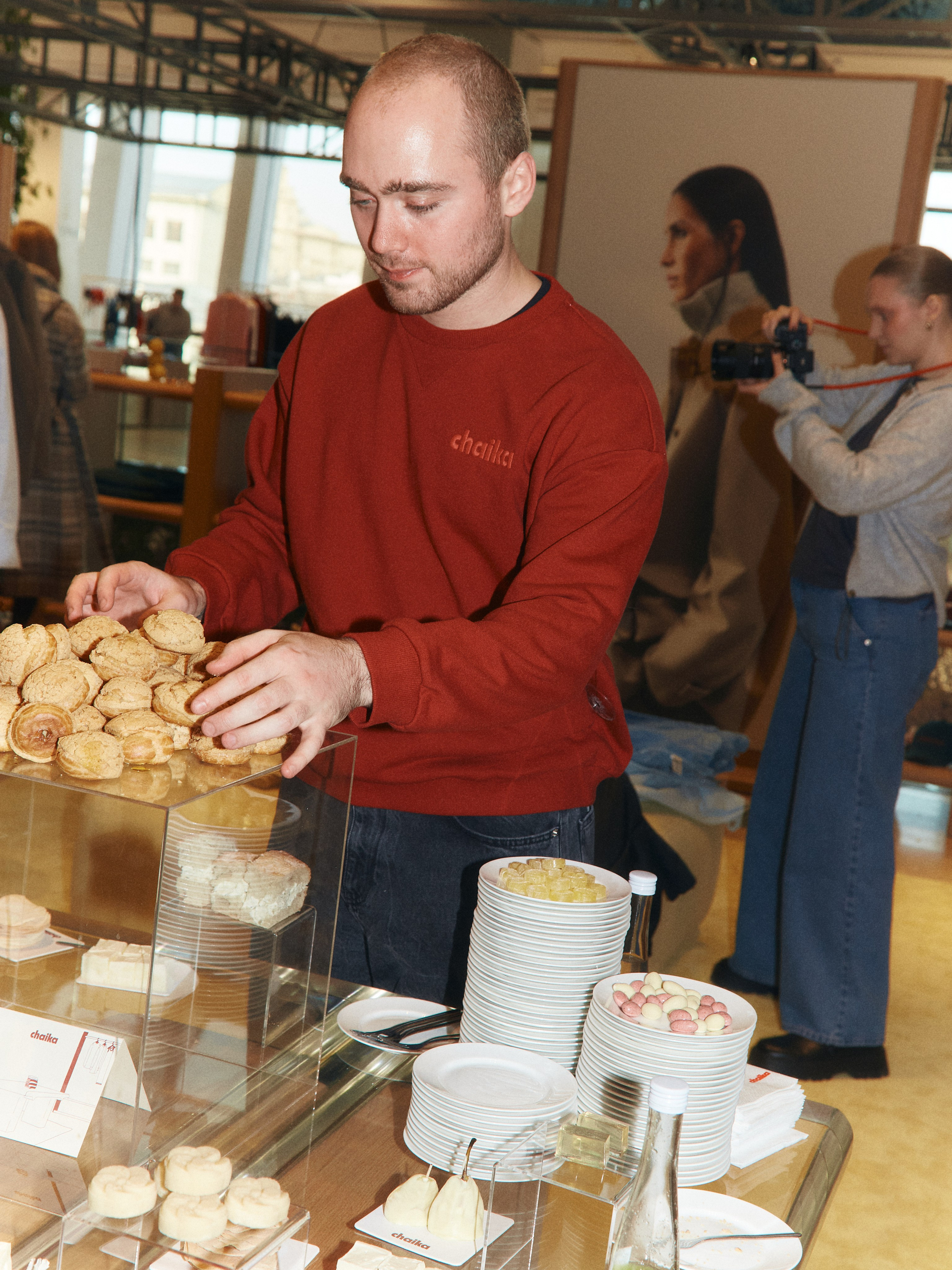 CHAIKA store opening in Tsvetnoy. Photographer Daria Ilkevich