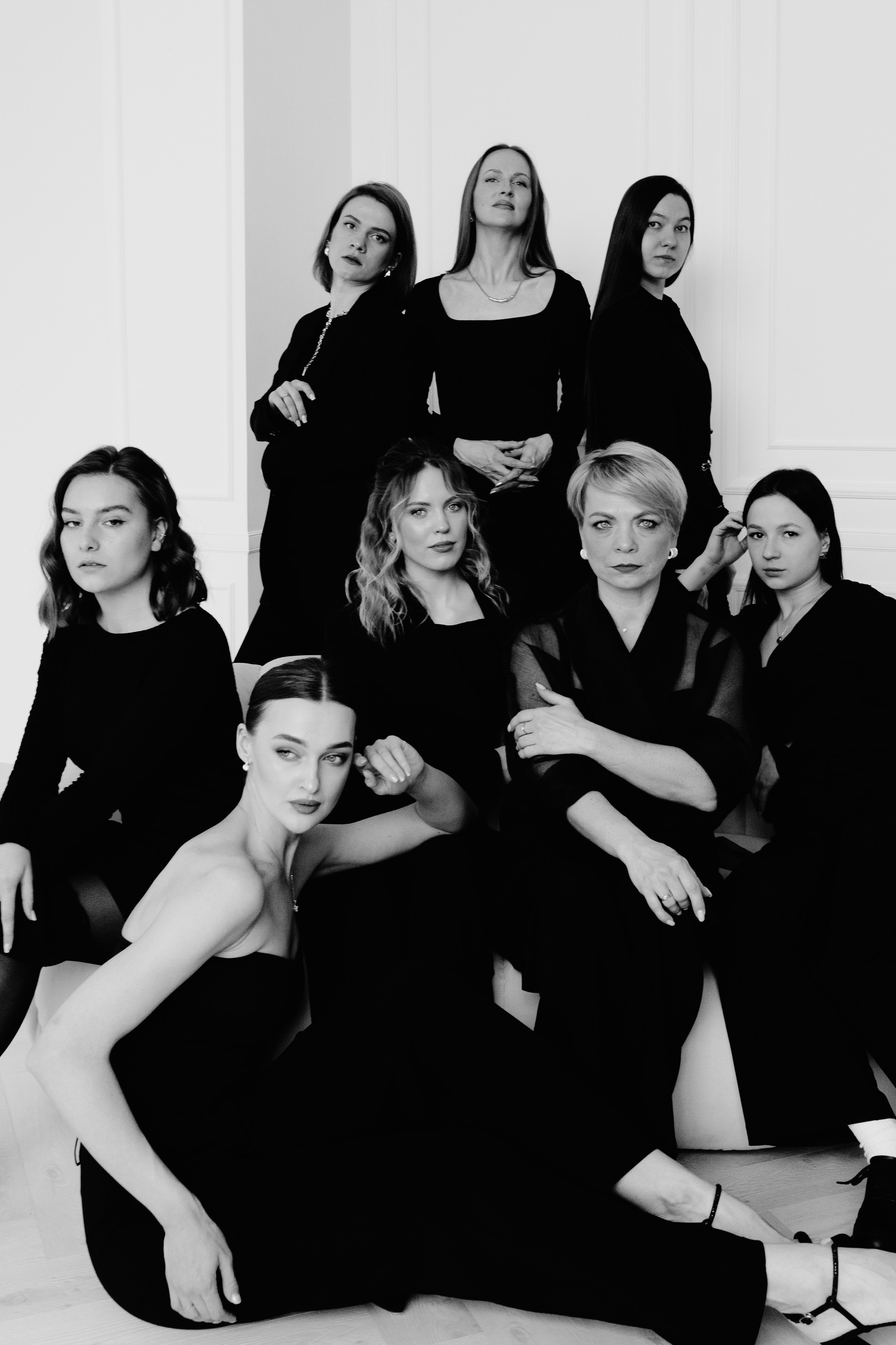 Фотоссесия коллектива Модельной школы. Фотограф в Кирове Настя Шабардина