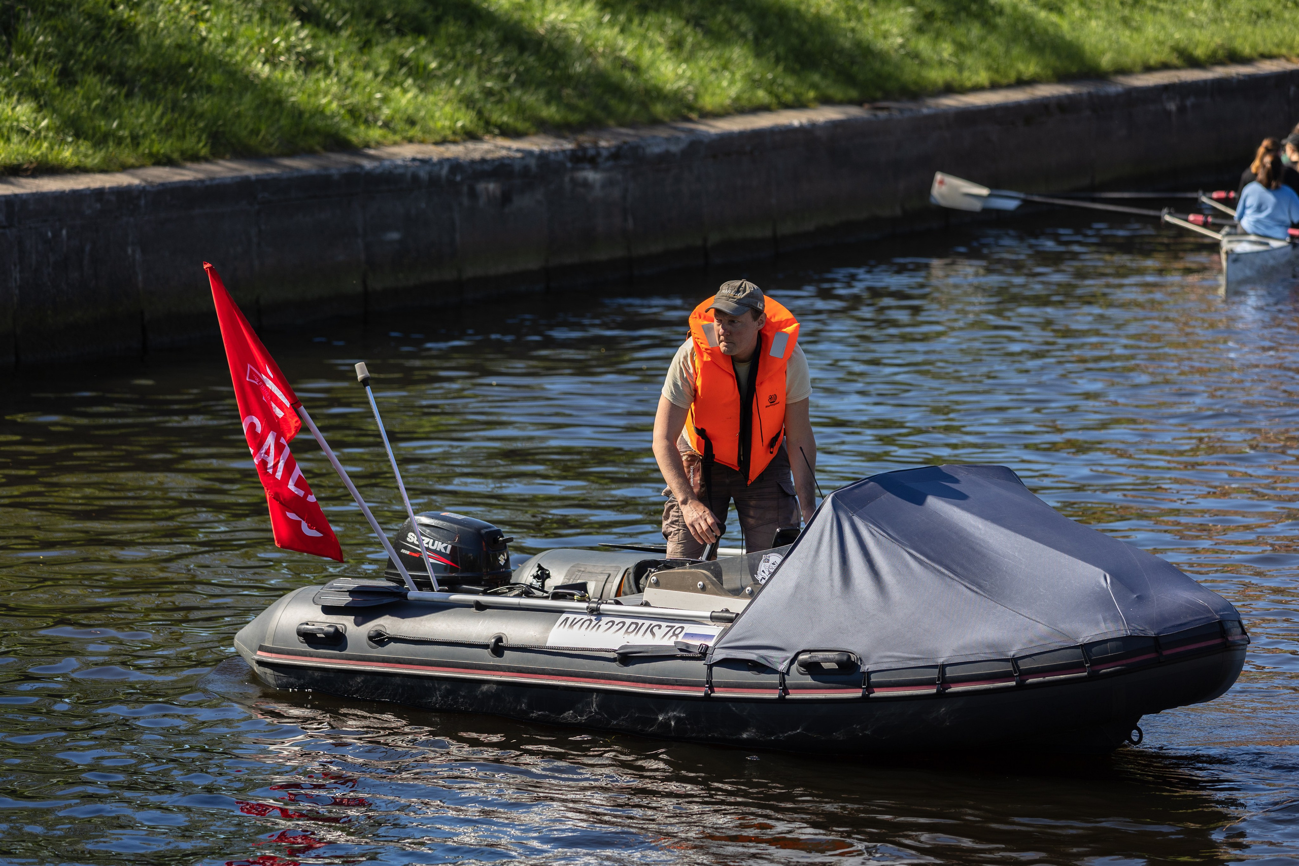 Открытие гребного сезона на р. Карповка. Фотограф в Санкт-Петербурге