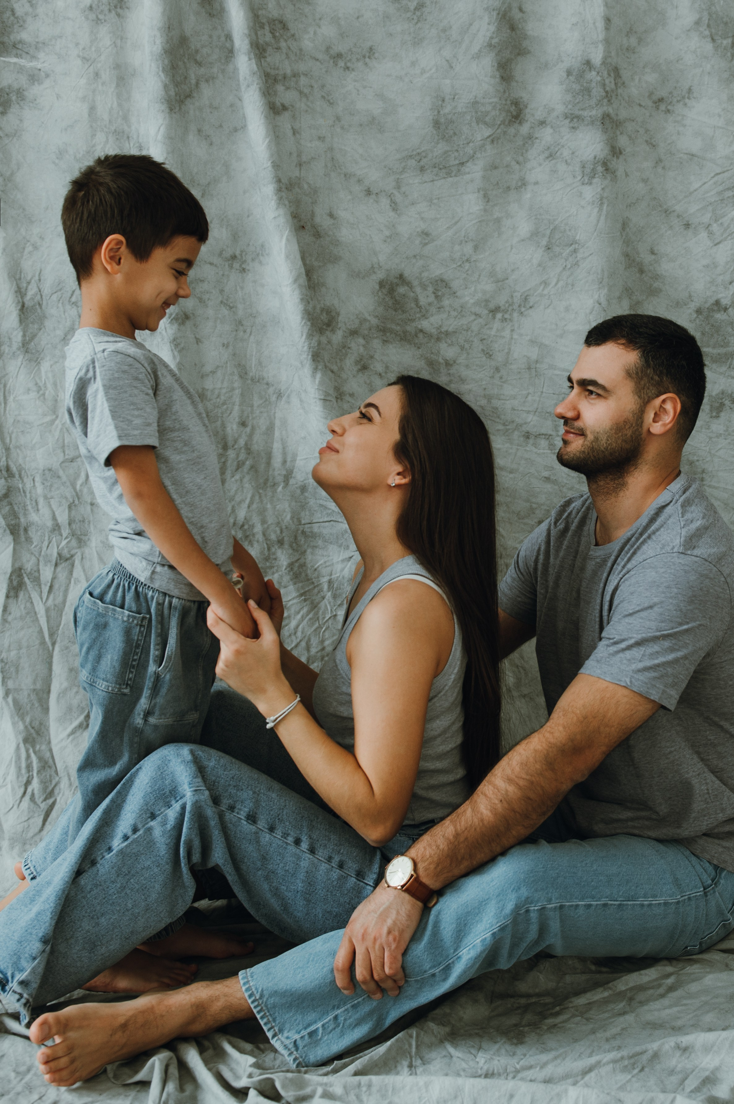 Валя, Даня и Лев. Профессиональный фотограф Александра Харламова