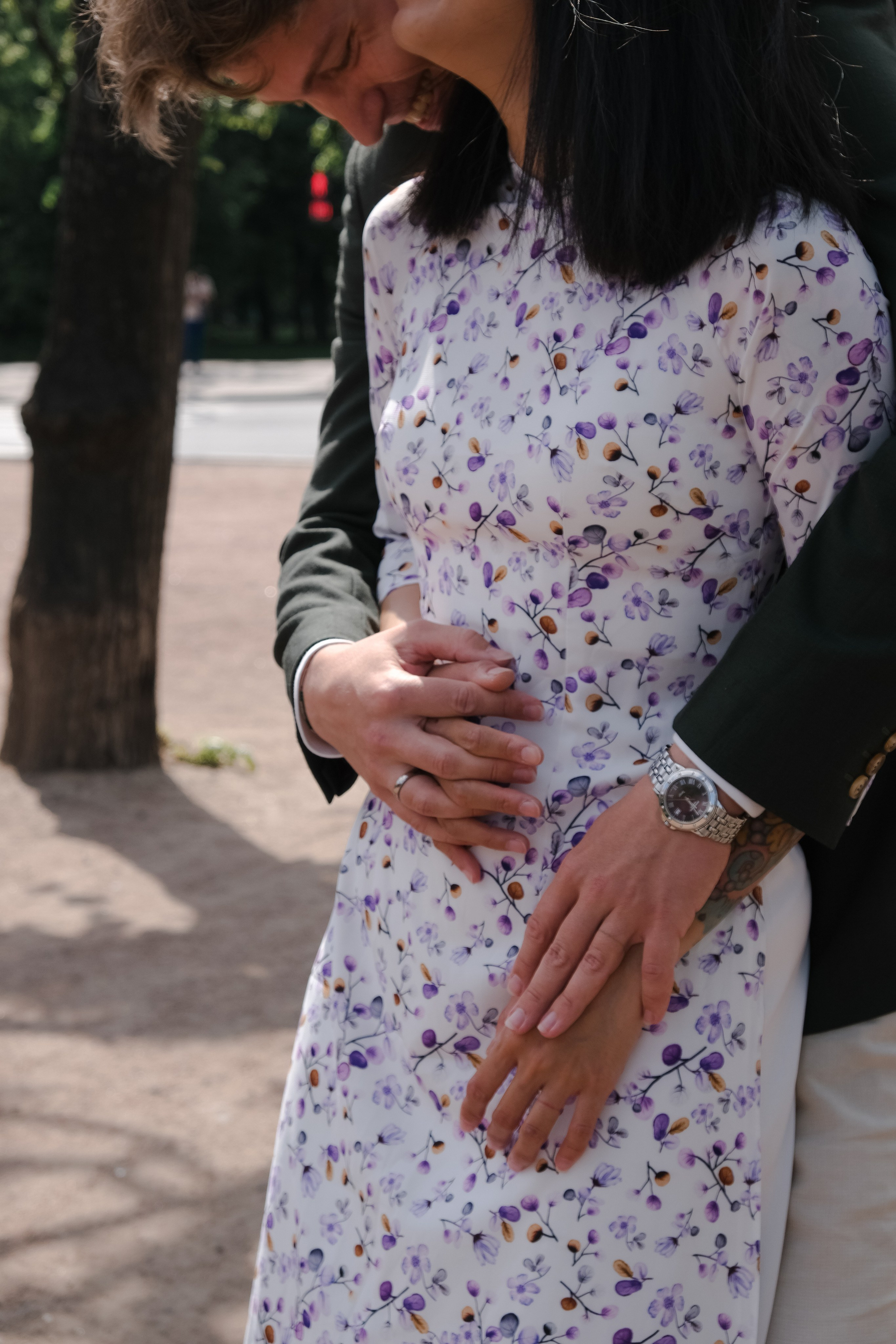 В саду. Питерский фотограф