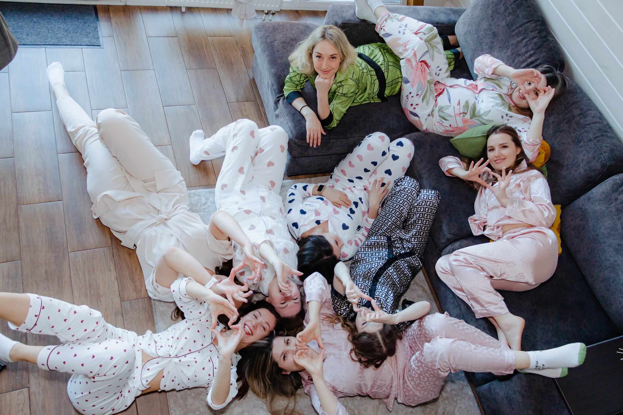 Фотосессия — пижамная вечеринка в Екатеринбурге. Фотограф в Екатеринбурге Пойгина Елена