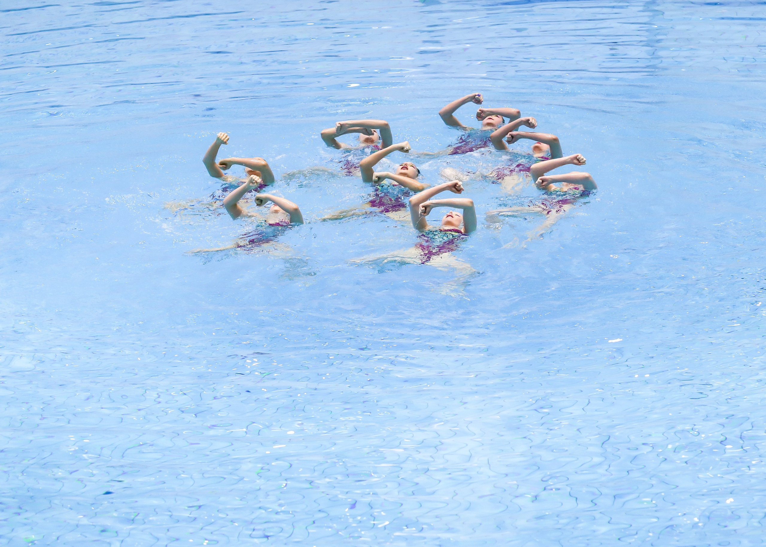 Первенство России по синхронному плаванию. Техническая программа. Группы. Репортажный фотограф в Москве