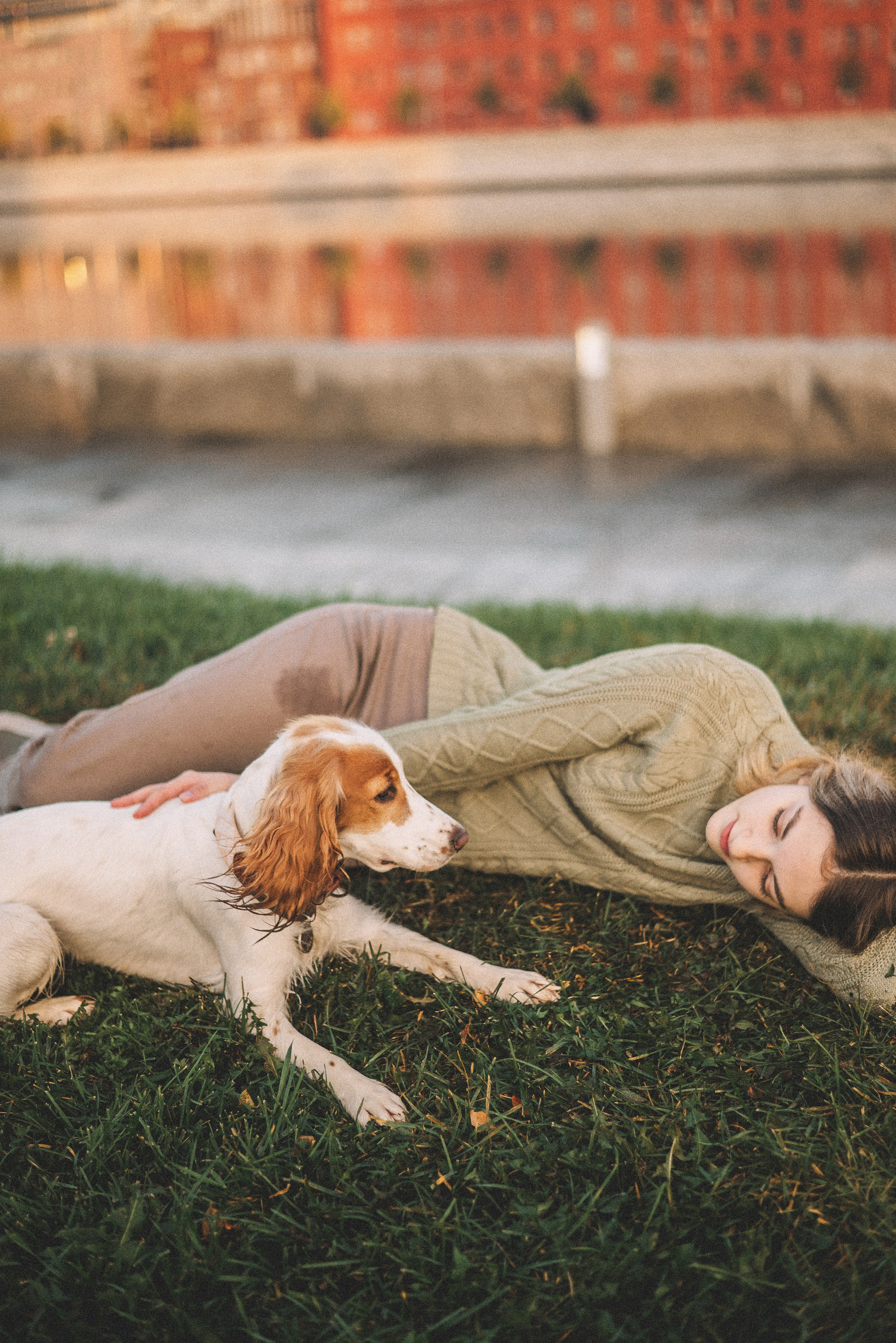 Маша и Вега. Фотограф-анималист Богданова Полина
