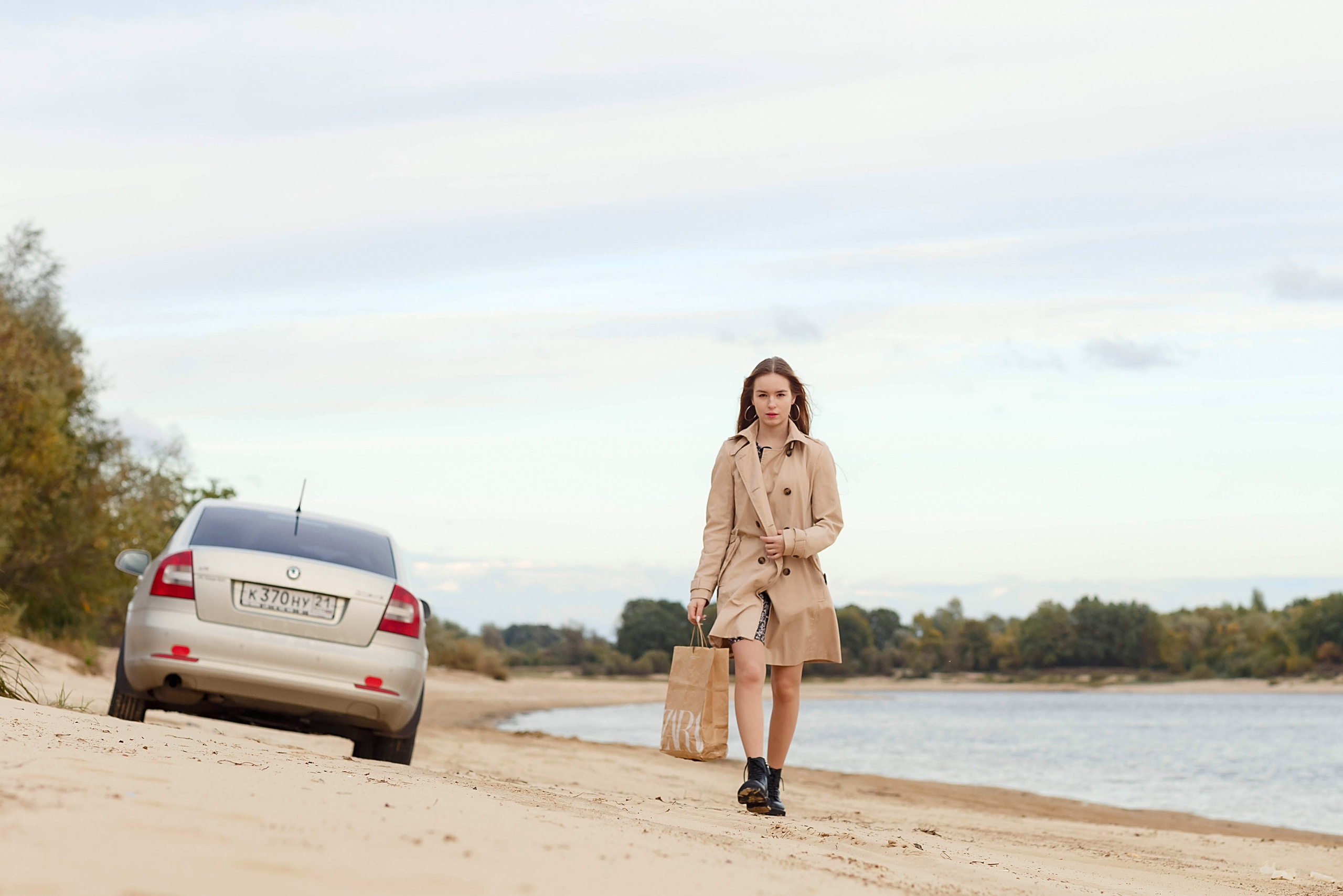 Фотосессия с Леной в Заволжье. Портретный и репортажный фотограф в Чебоксарах Андриян Чаркин