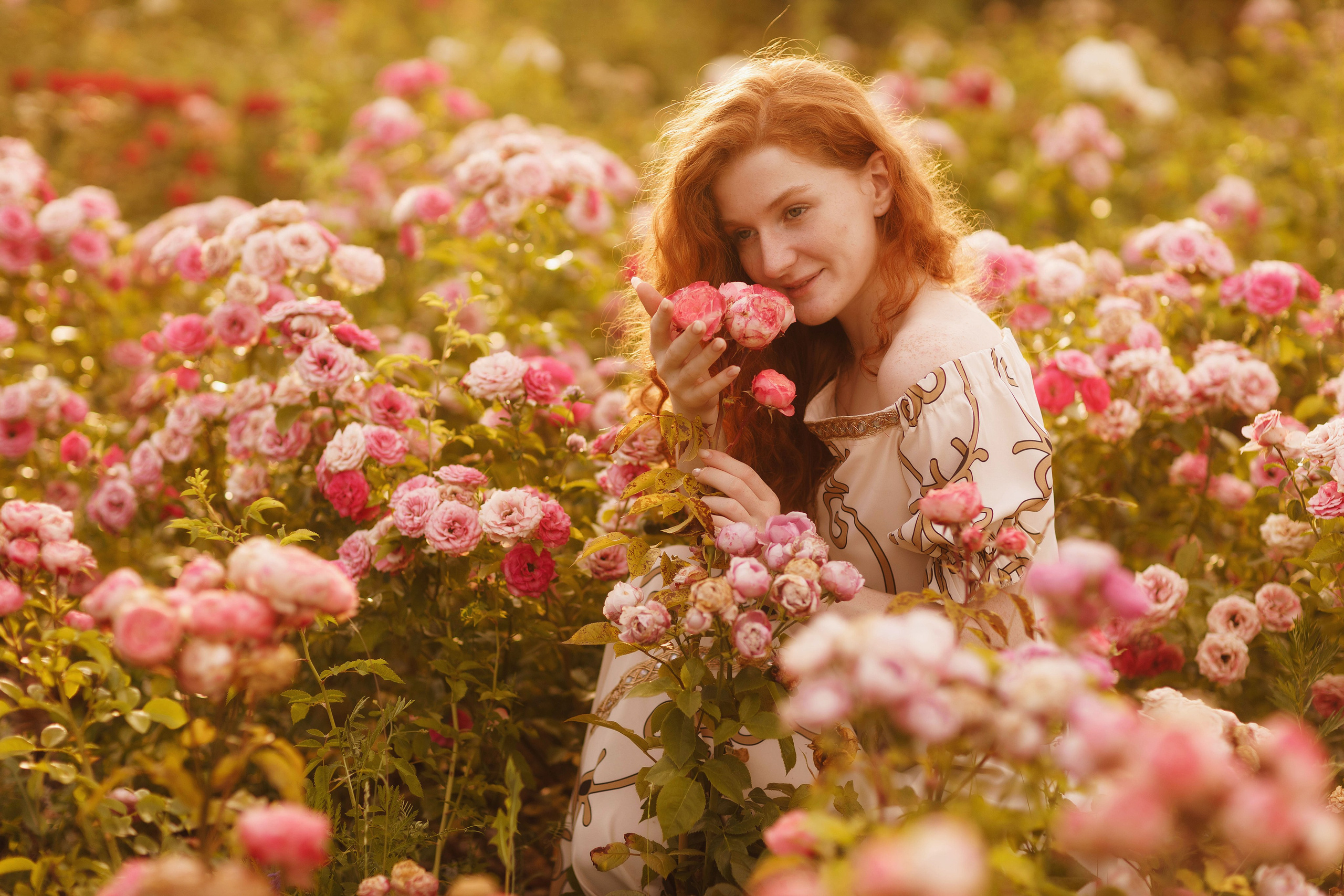 Фотосессия на заливе с Татой в платье от Ирины Павловой. Портретный и репортажный фотограф в Чебоксарах Андриян Чаркин