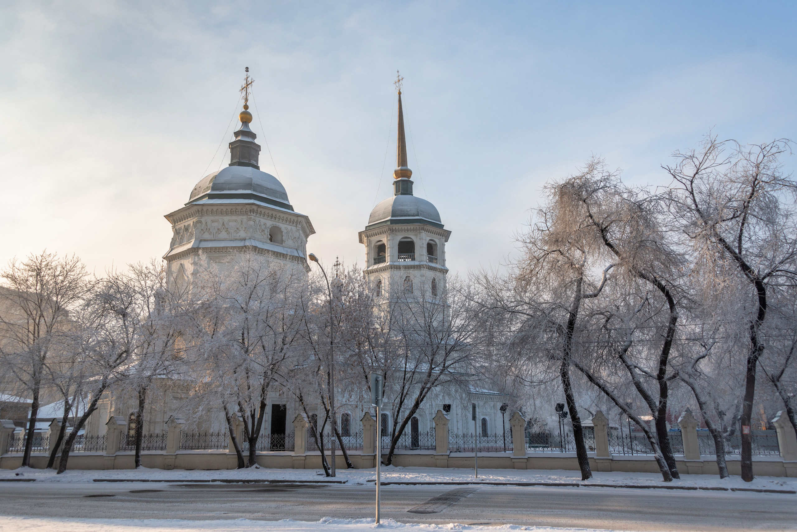 Зимний Иркутск. Фотограф Лара Кучина